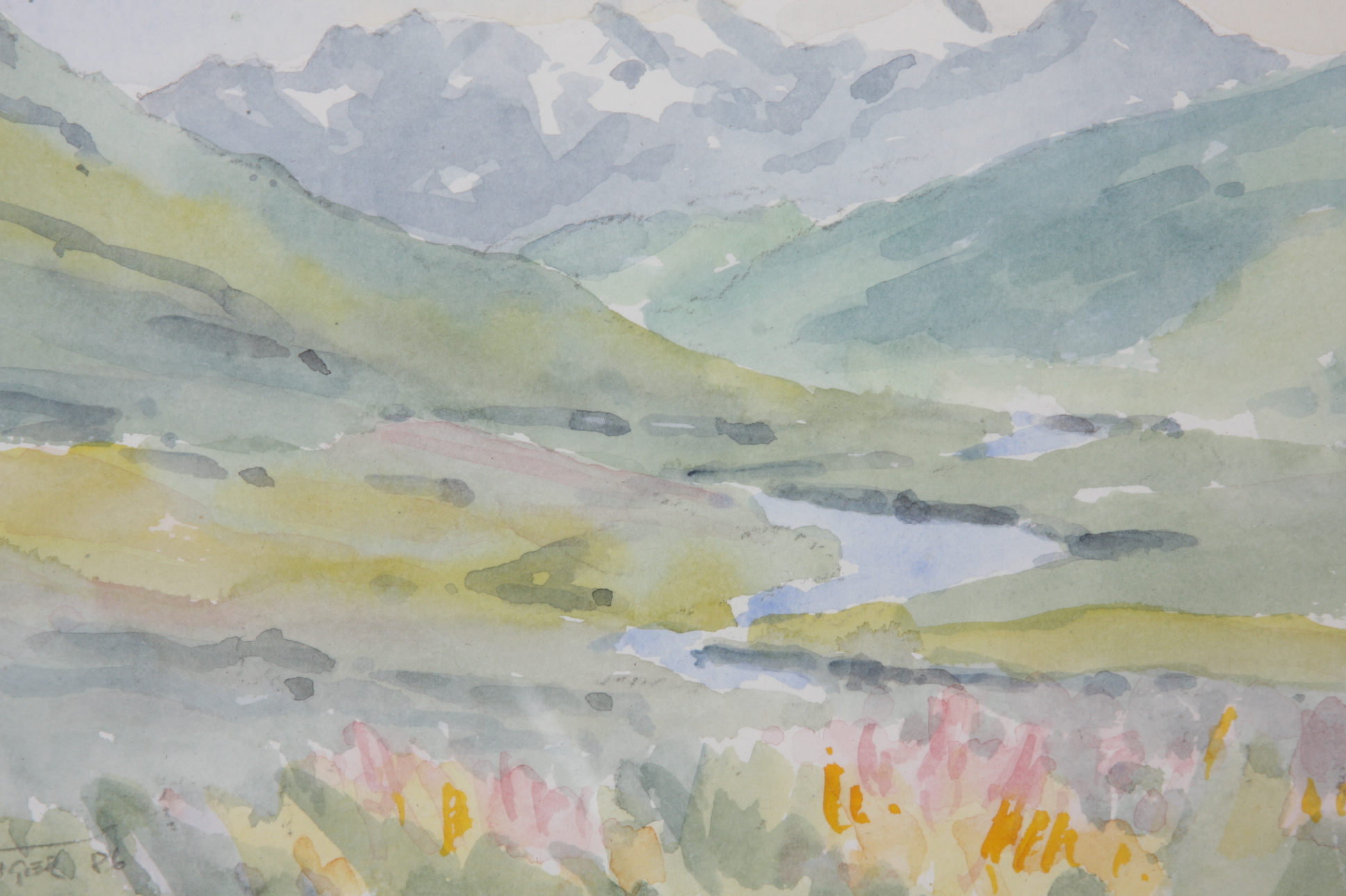 Original Watercolor on Paper