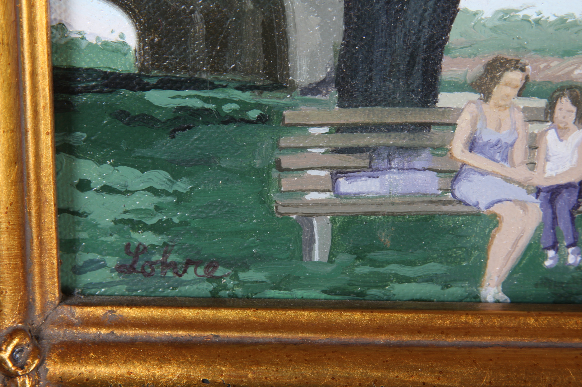 Original Tom Lohre Oil on Canvas Painting 