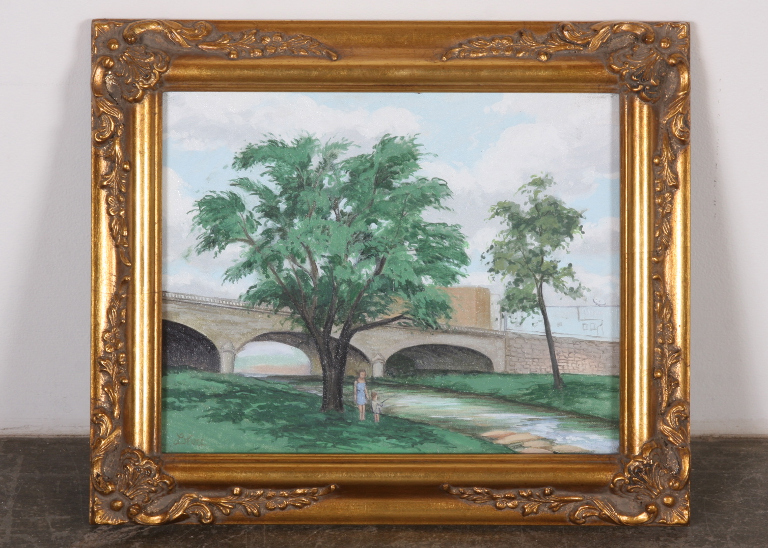 Original Tom Lohre Oil on Canvas Painting 