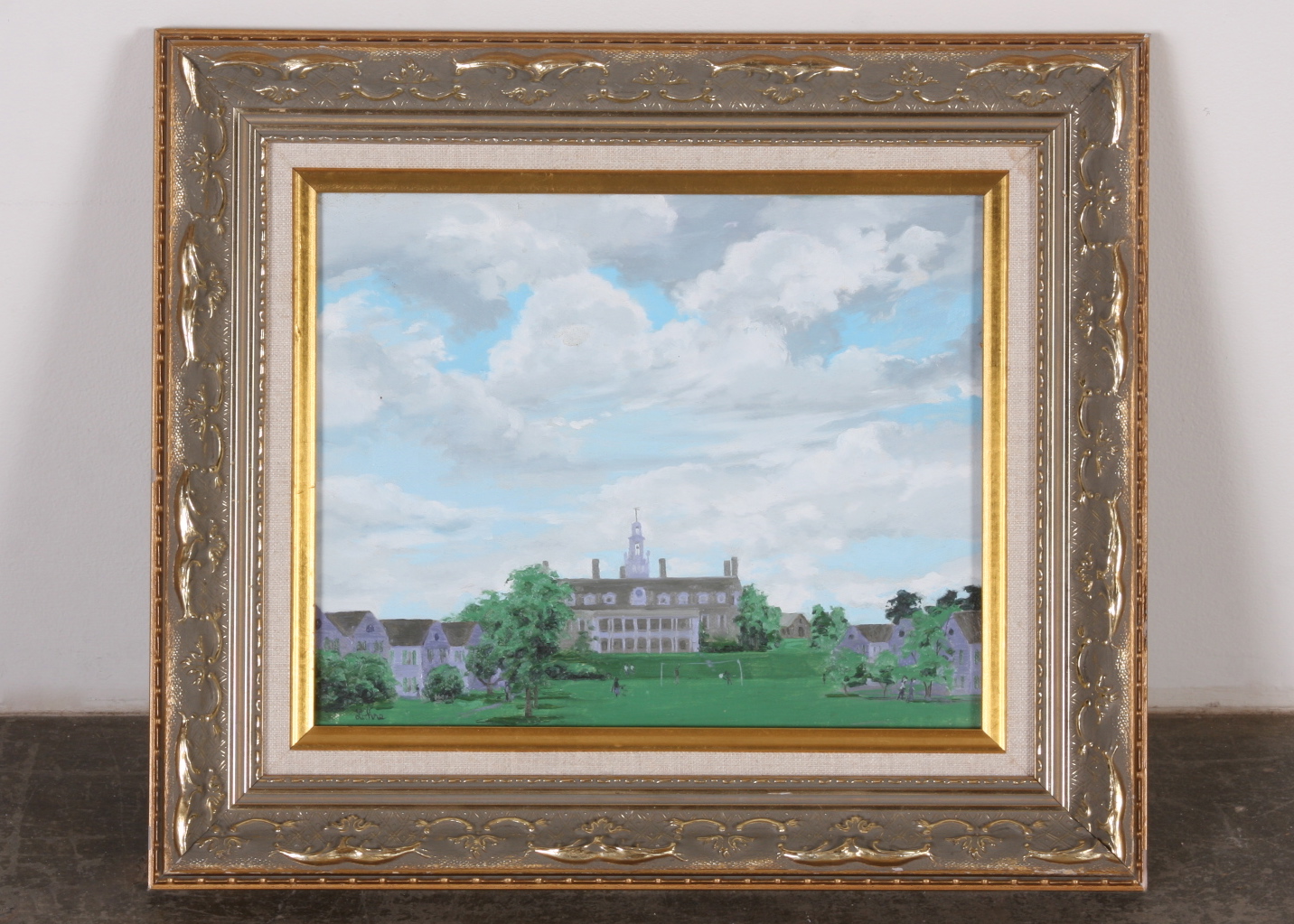 Original Tom Lohre Oil on Canvas Painting 