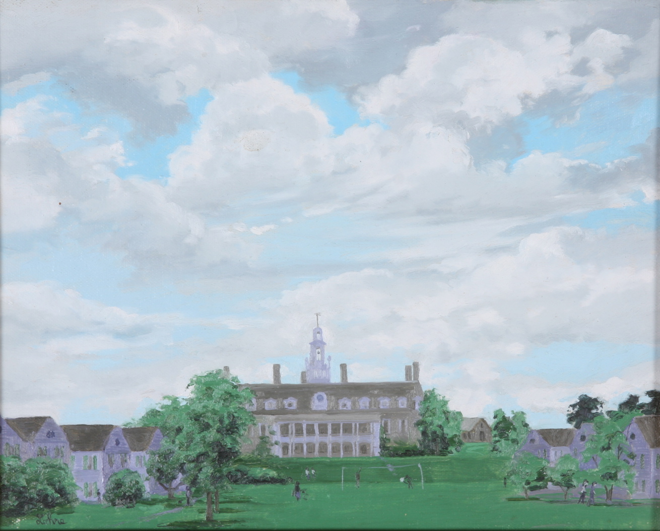 Original Tom Lohre Oil on Canvas Painting 