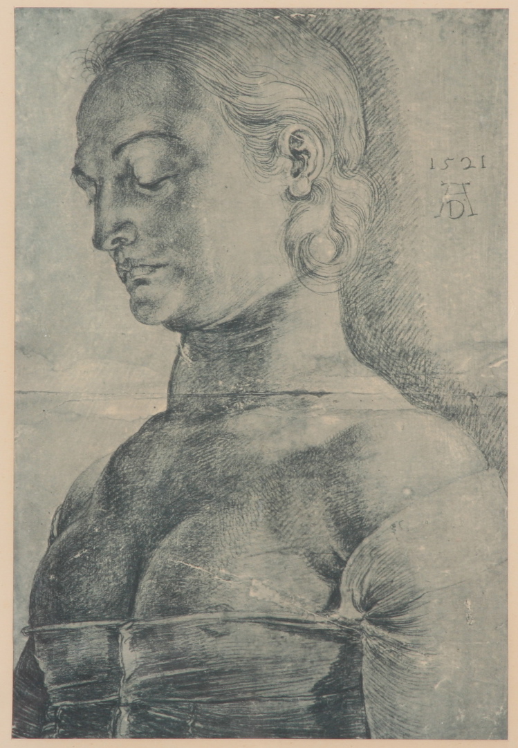 Photo Offset Litho Reproduction Of Albrecht Durer Engraving