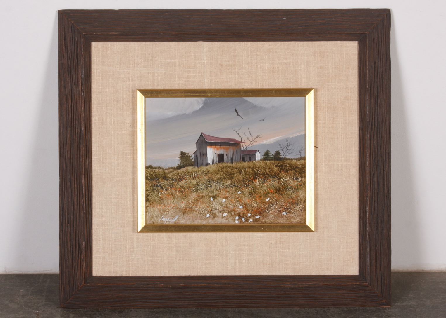 Original Acrylic on Academy Board Painting