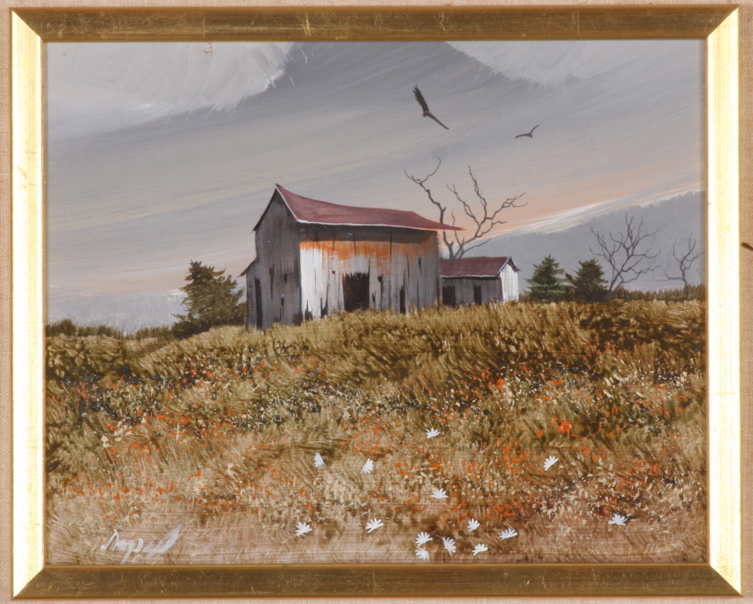 Original Acrylic on Academy Board Painting