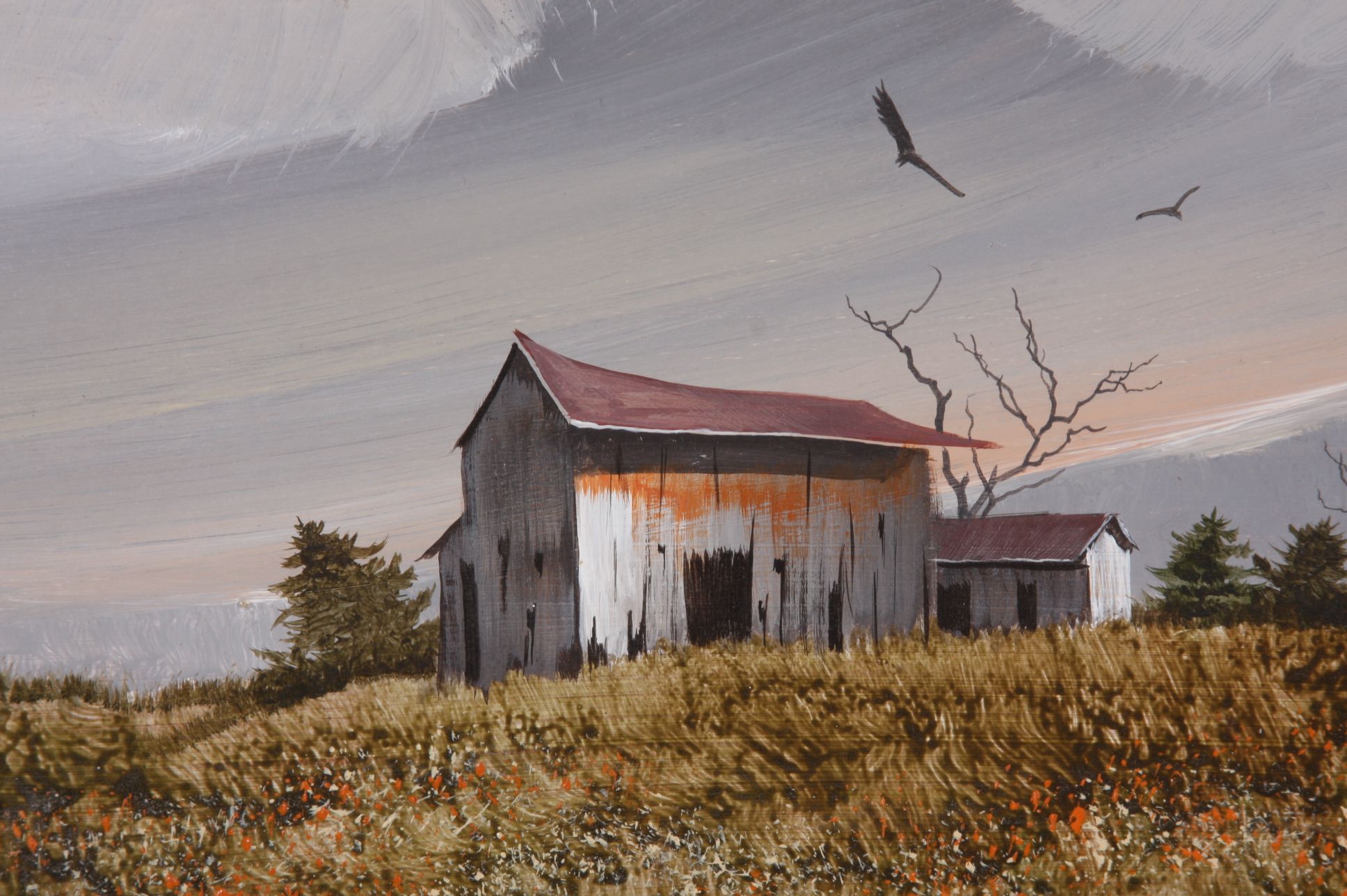 Original Acrylic on Academy Board Painting