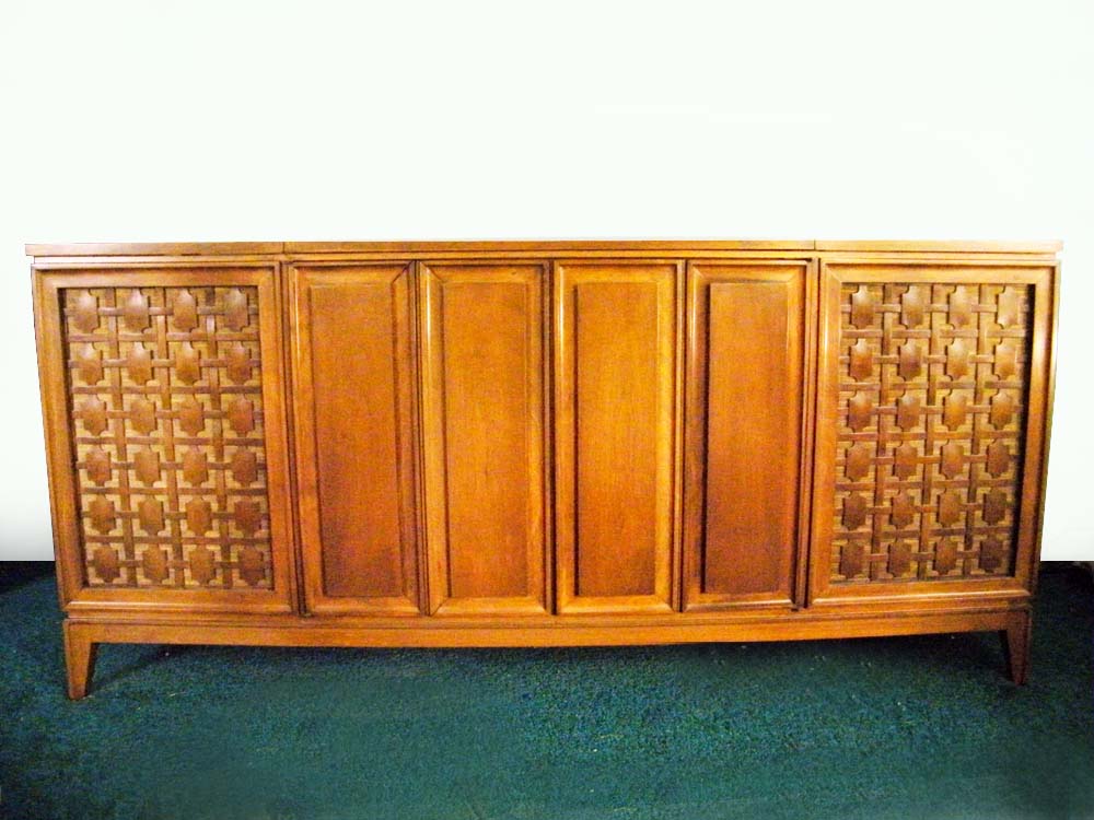 Mid Century Modern 'The Fisher' Stereo/Turntable  Cabinet