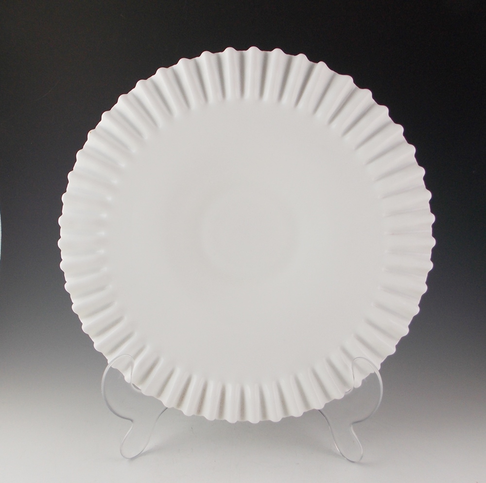Fenton Milk Glass Platter