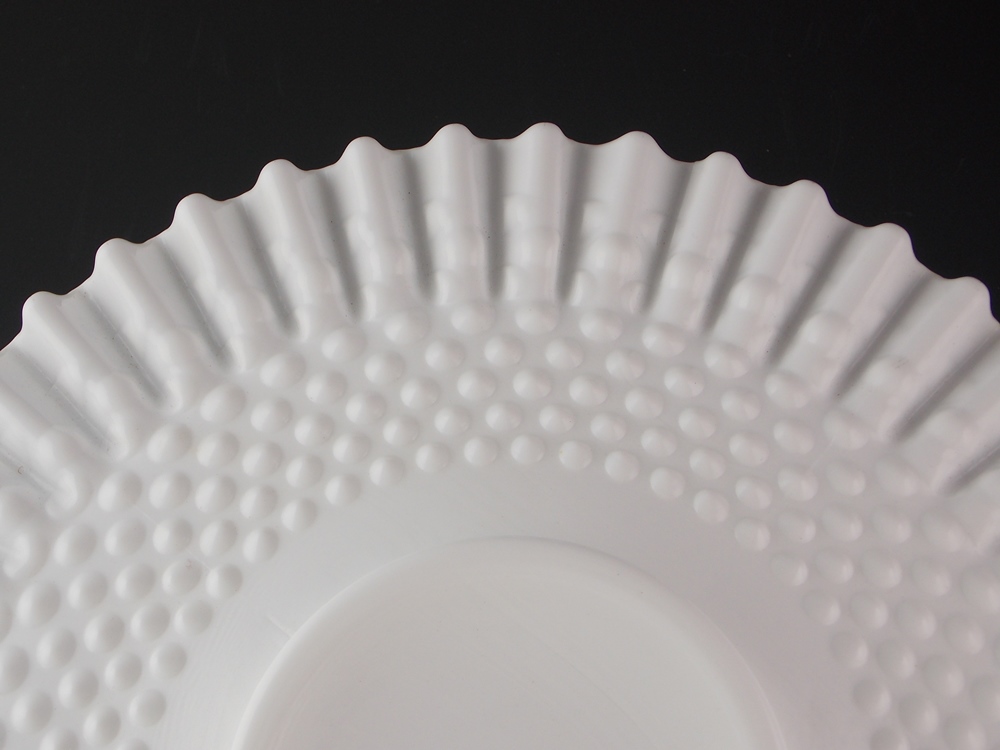 Fenton Milk Glass Platter