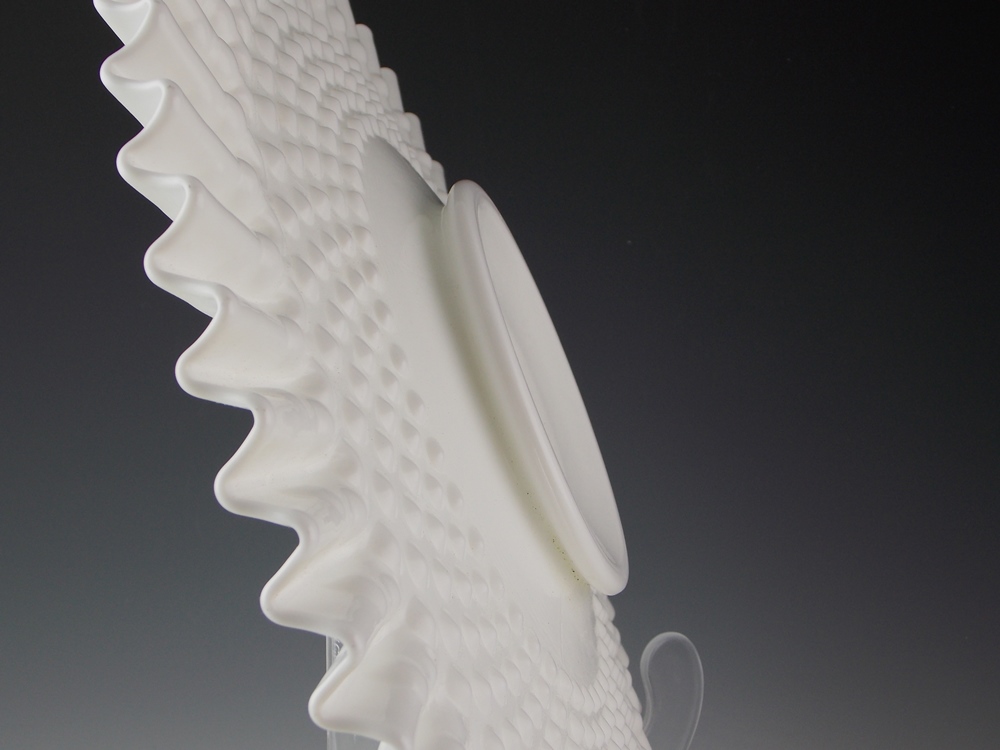 Fenton Milk Glass Platter