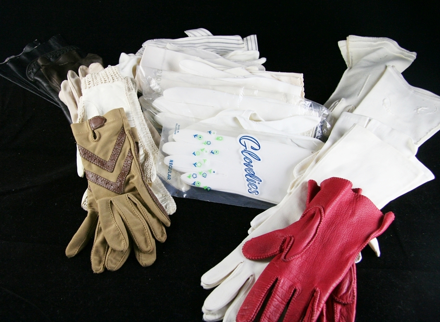 Collection of Vintage Ladies Gloves