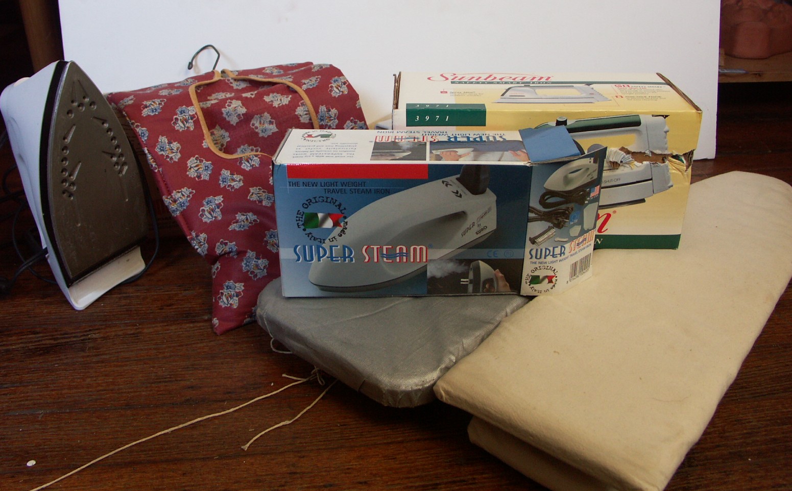 Lot Irons and Ironing Accessories