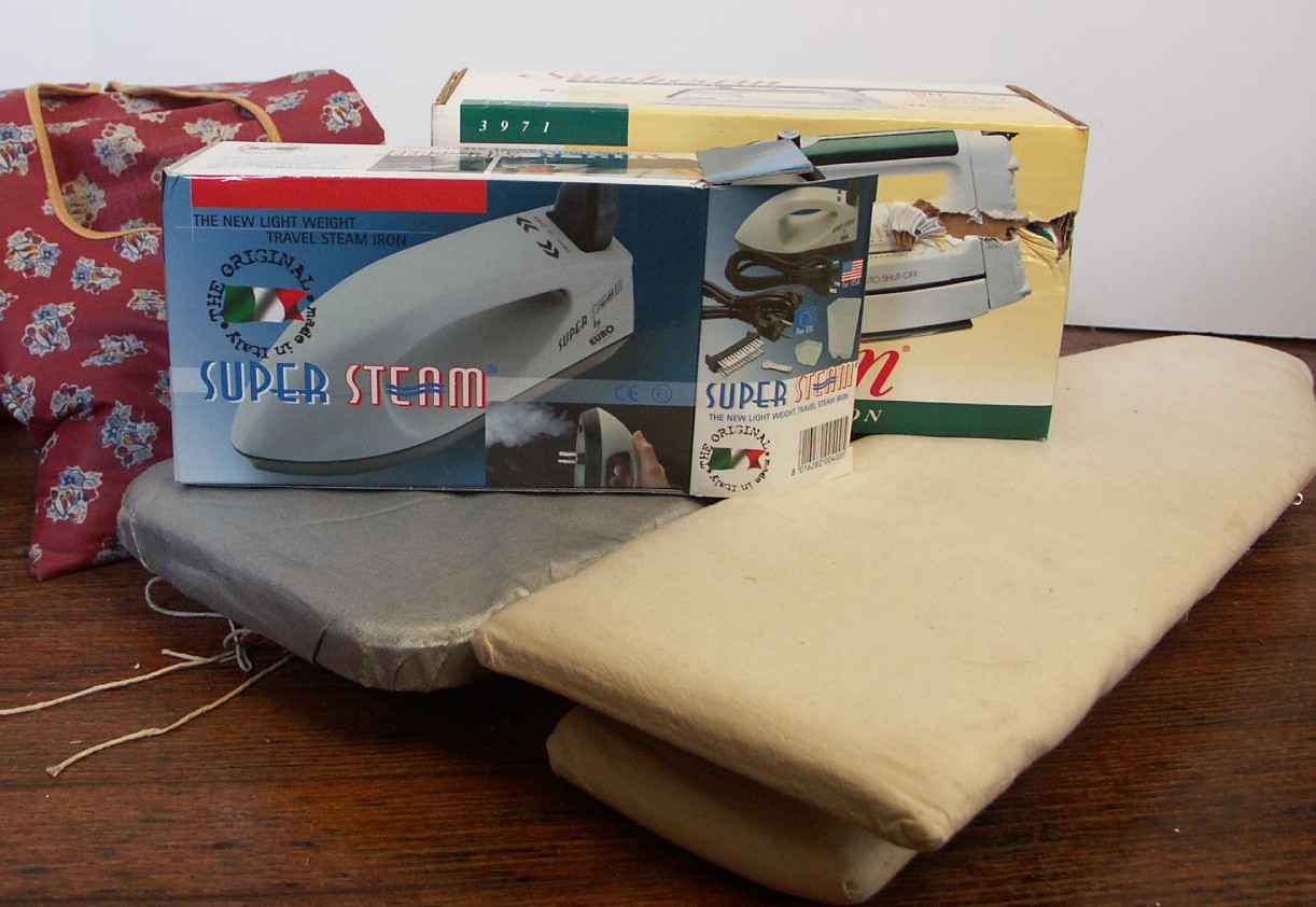 Lot Irons and Ironing Accessories