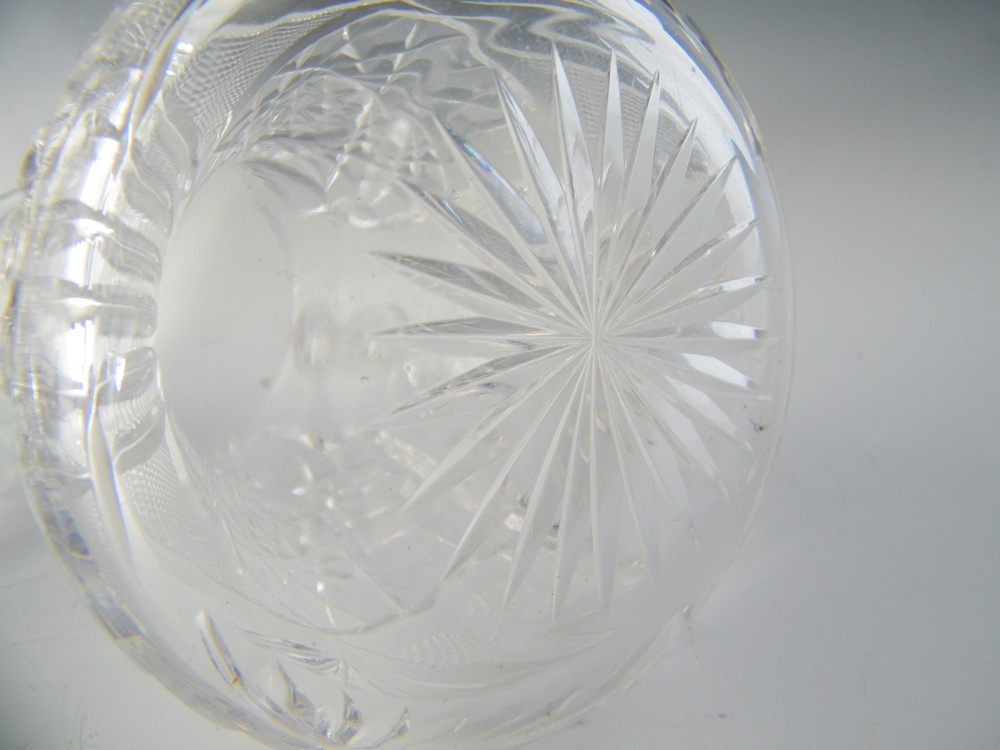 Vintage Etched Glass Pitchers and Vase