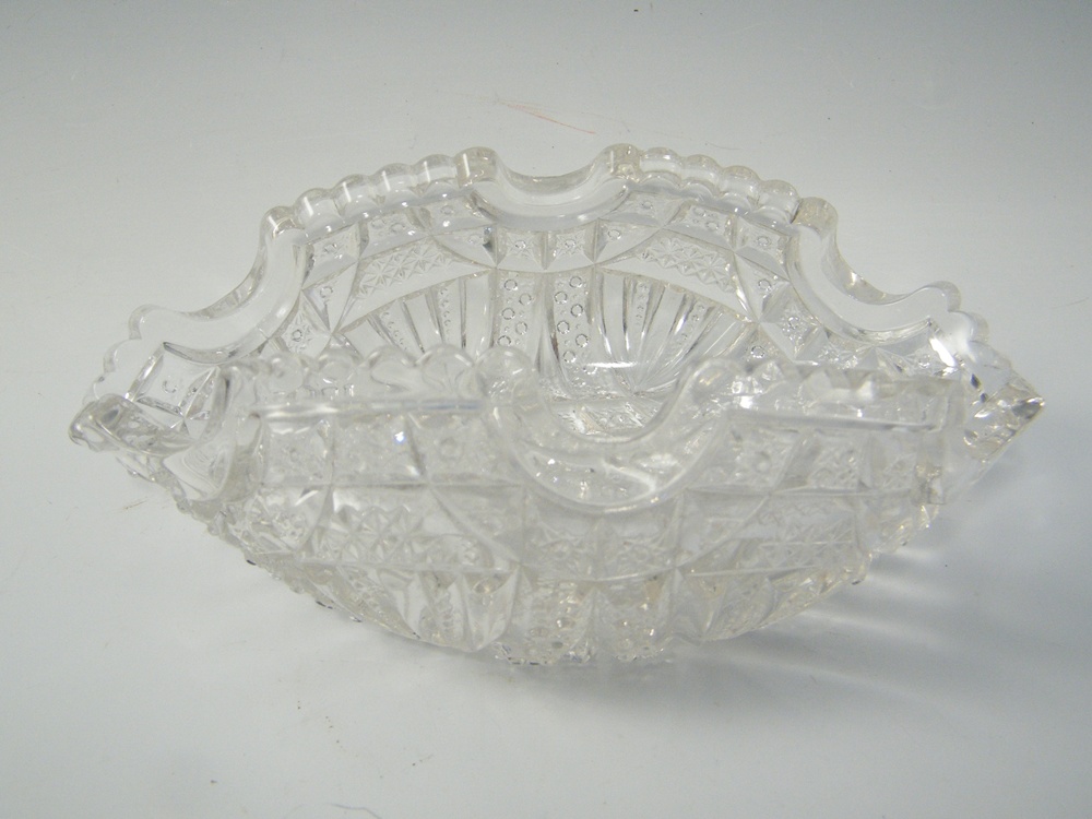 Cut Glass Serving Dishes