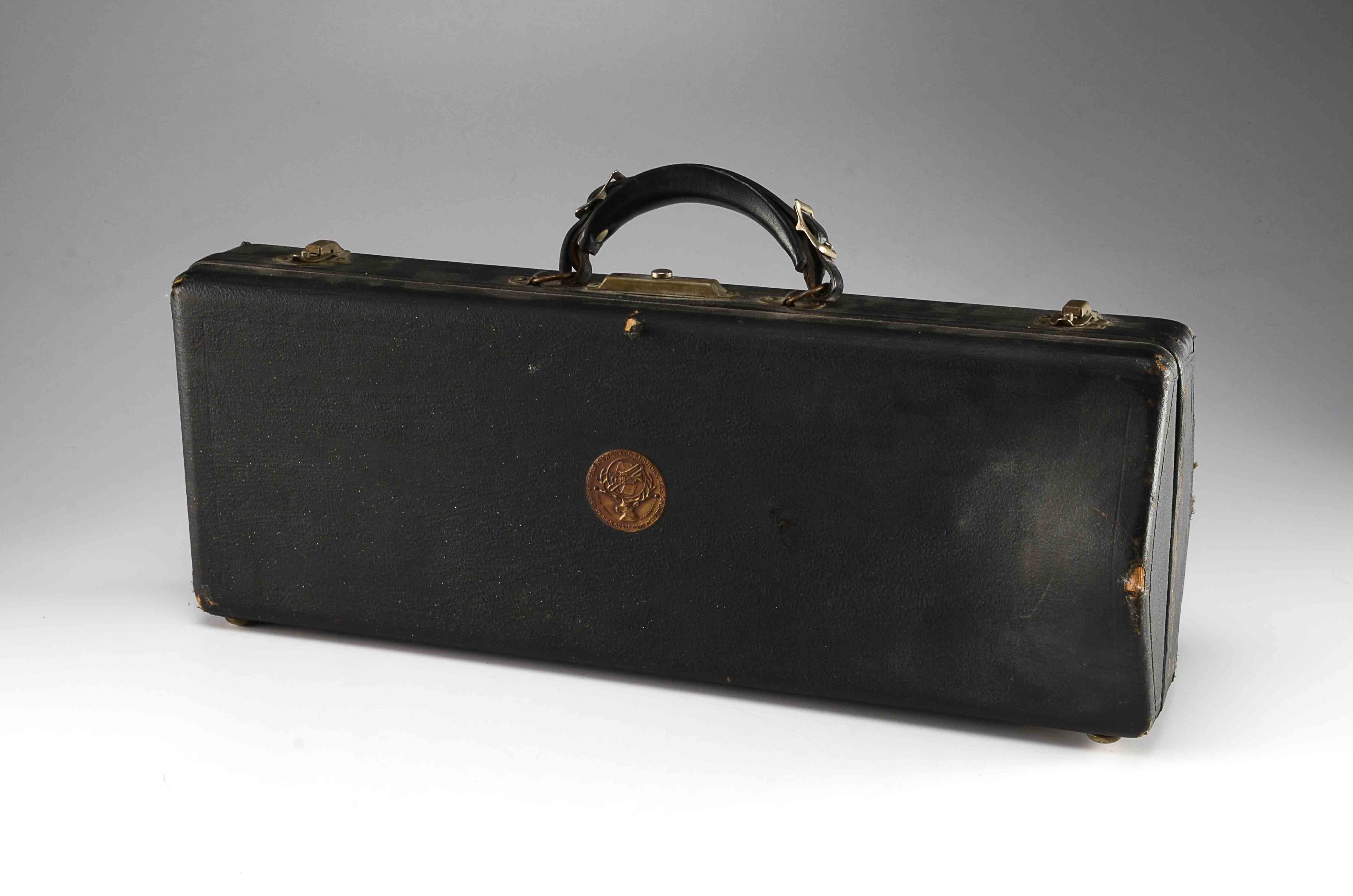 C. 1920's Frank Holton and Co. Brass Trumpet, Llewellyn model.