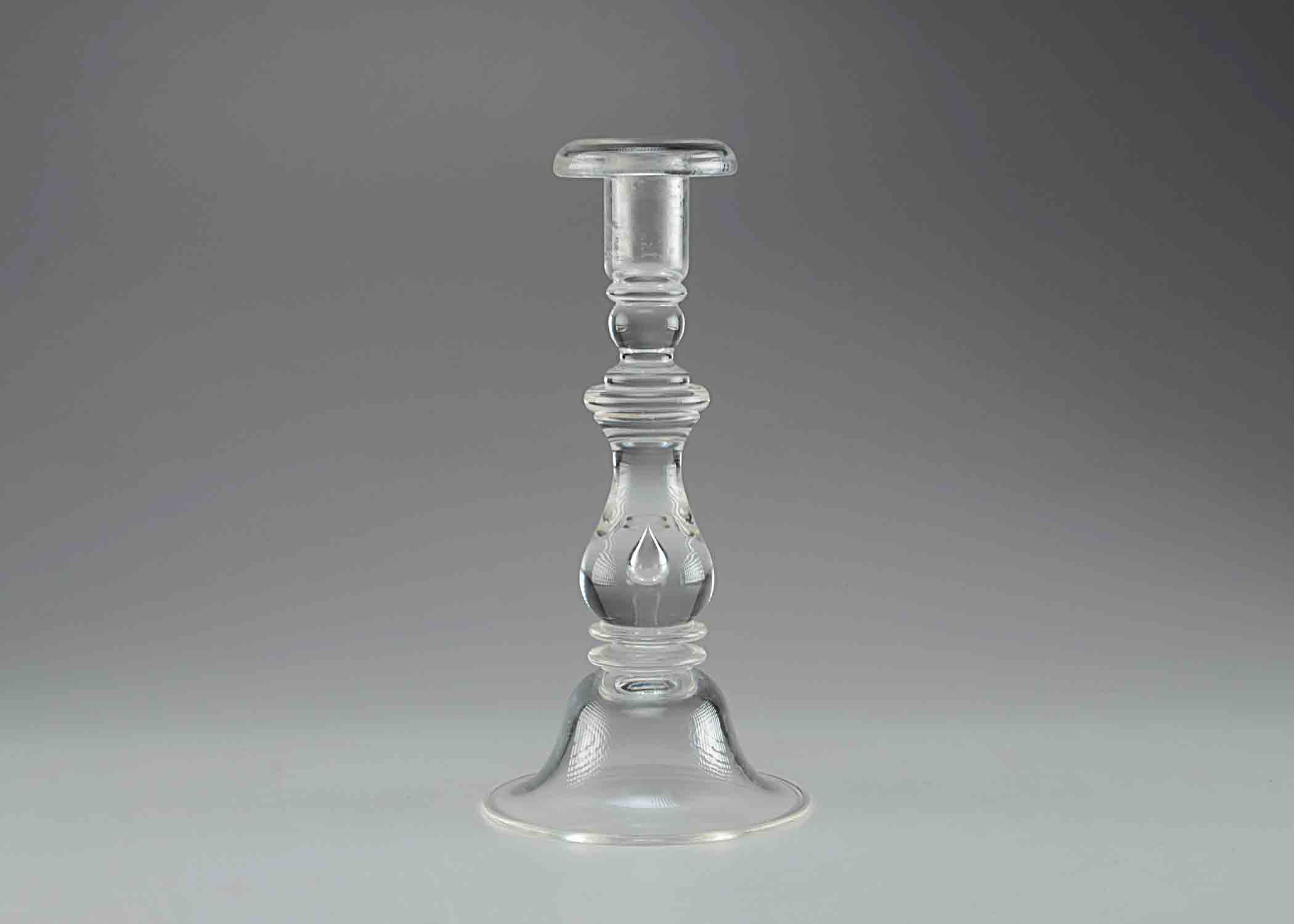 Steuben Art Glass Blown Candle Holder