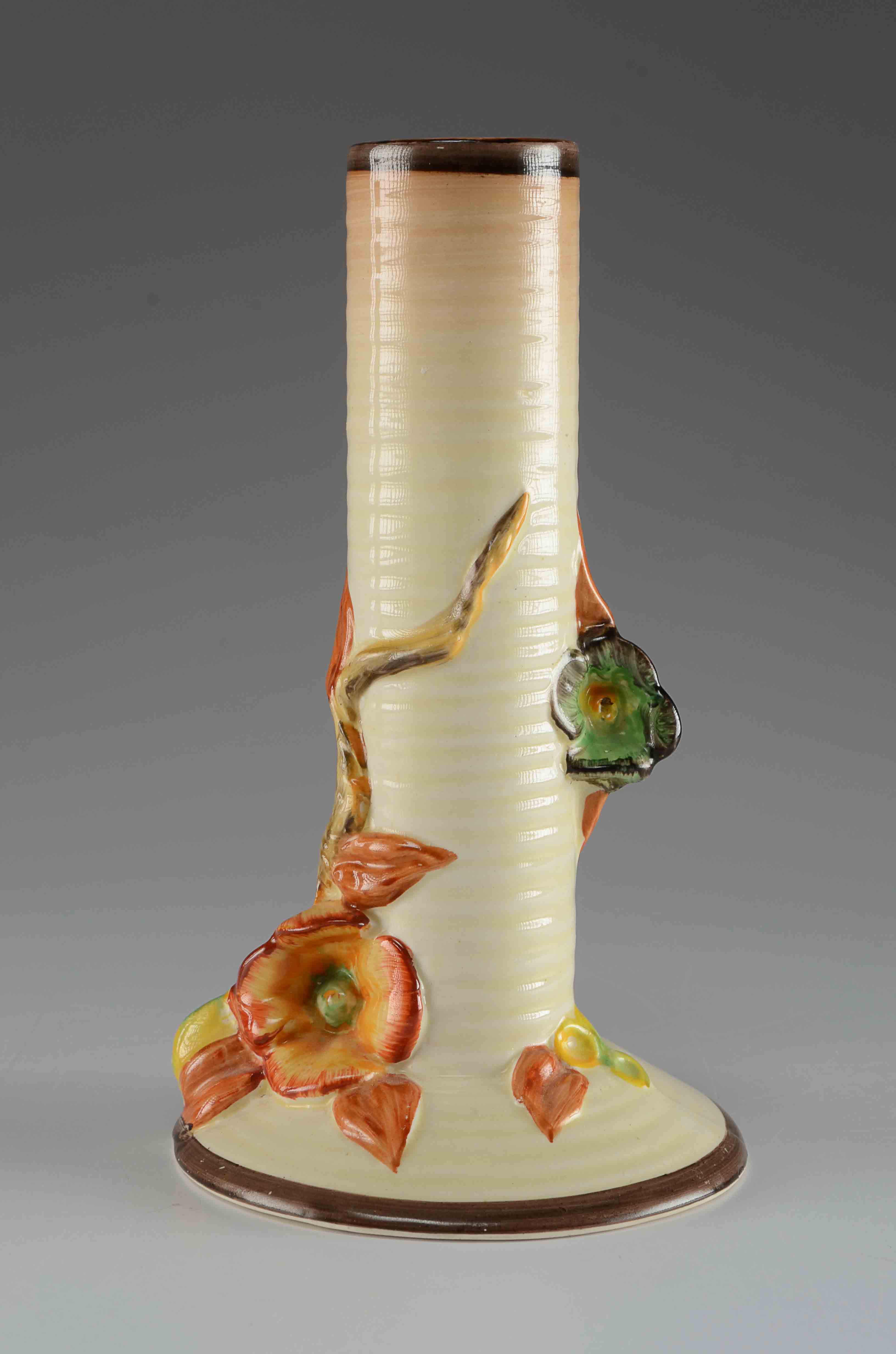 C. 1930's A Pair of Clarice Cliff Newport Pottery Vases