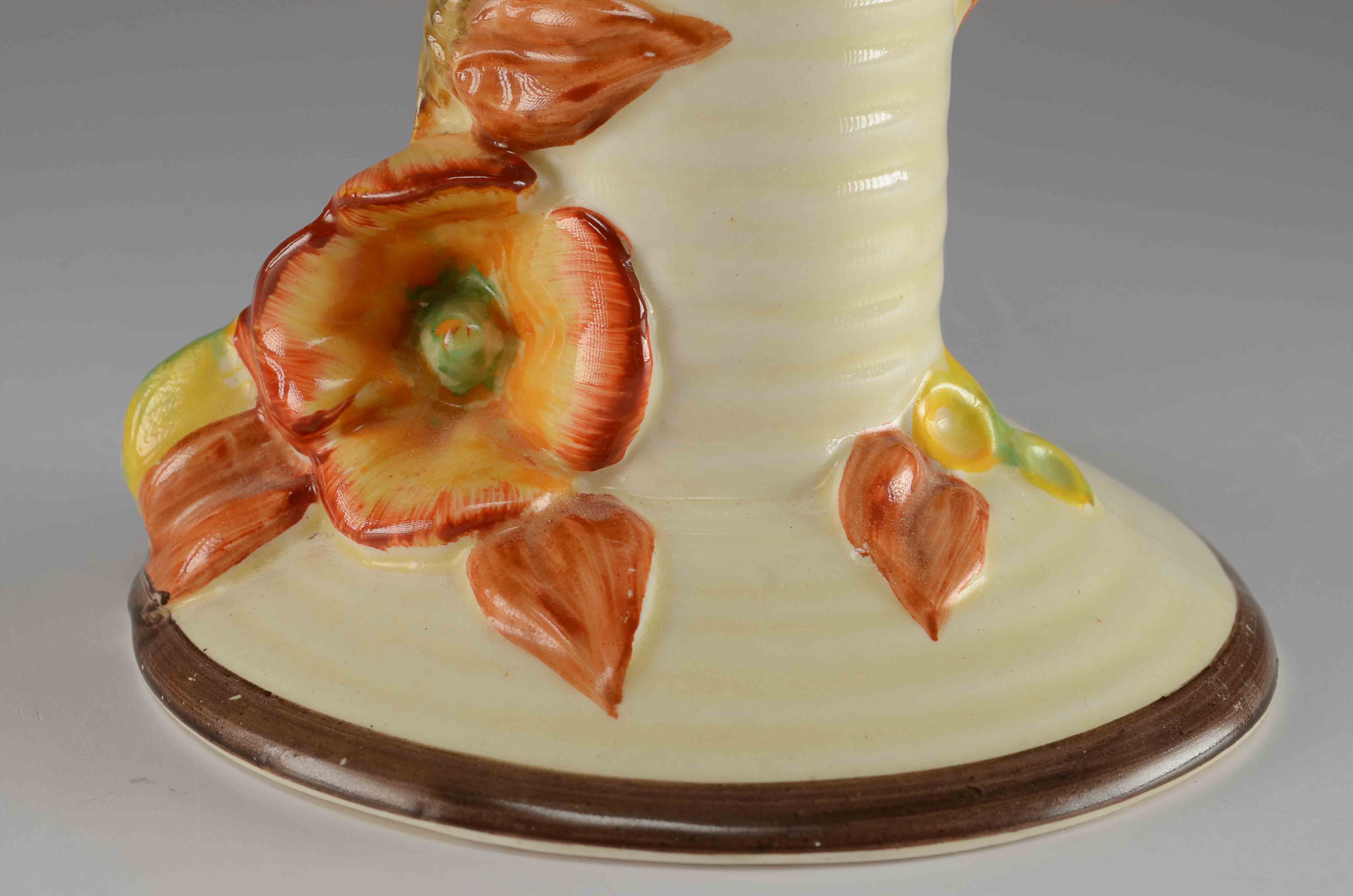 C. 1930's A Pair of Clarice Cliff Newport Pottery Vases