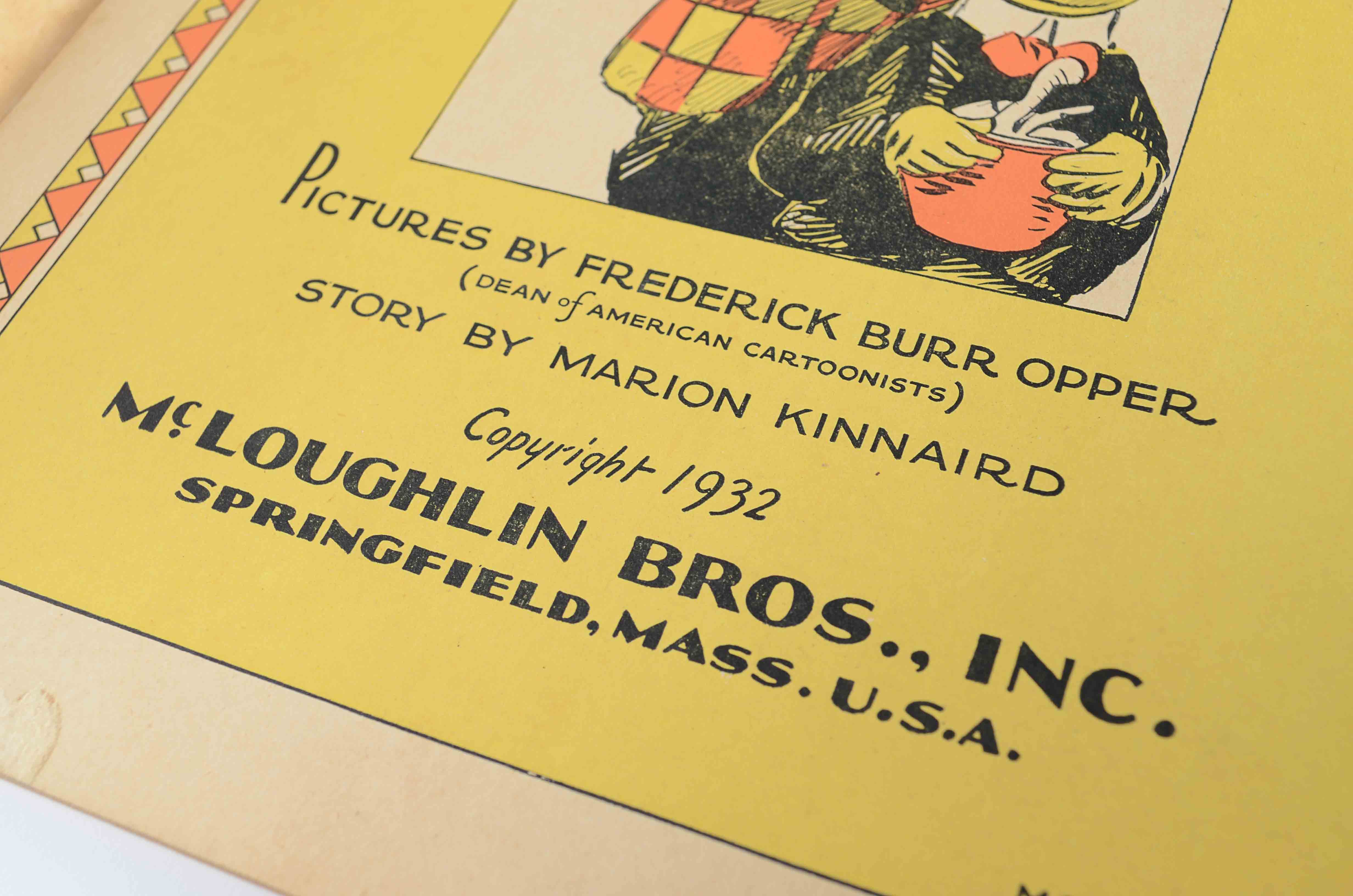 Rare Publication 'The Story of Happy Hooligan'. C. 1932.