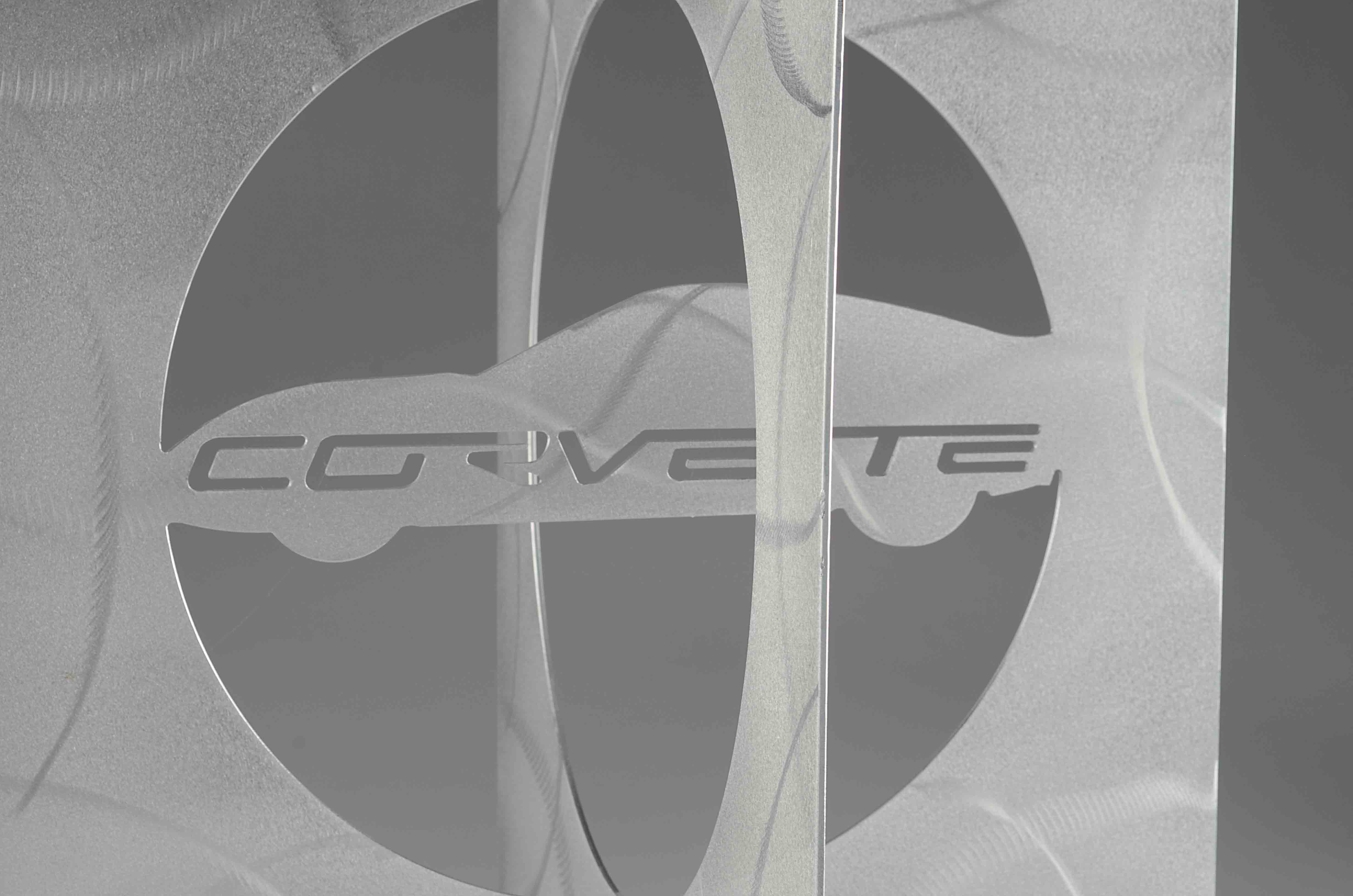 Metal Corvette Side Table