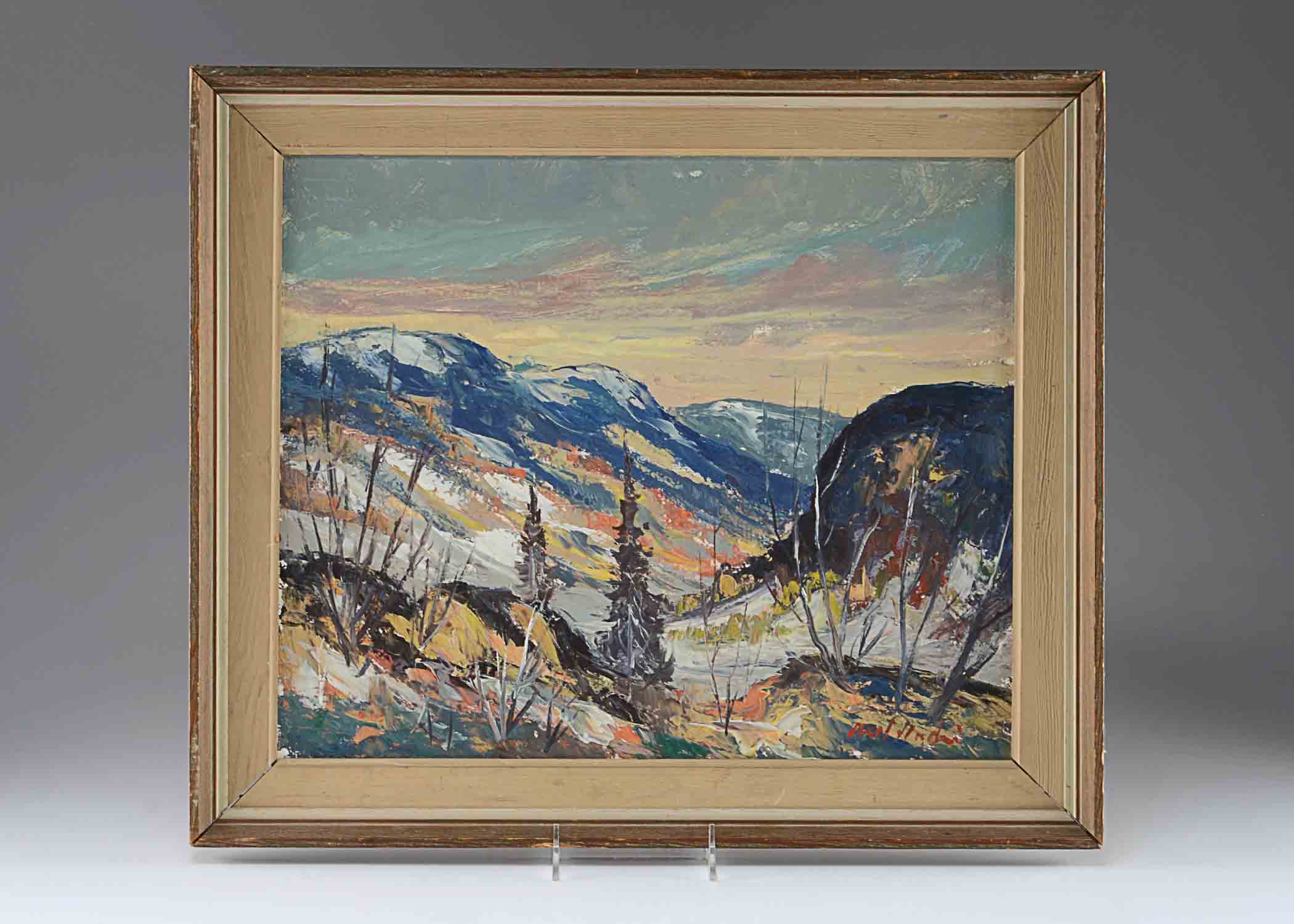 Original Acrylic on Panel on Painting