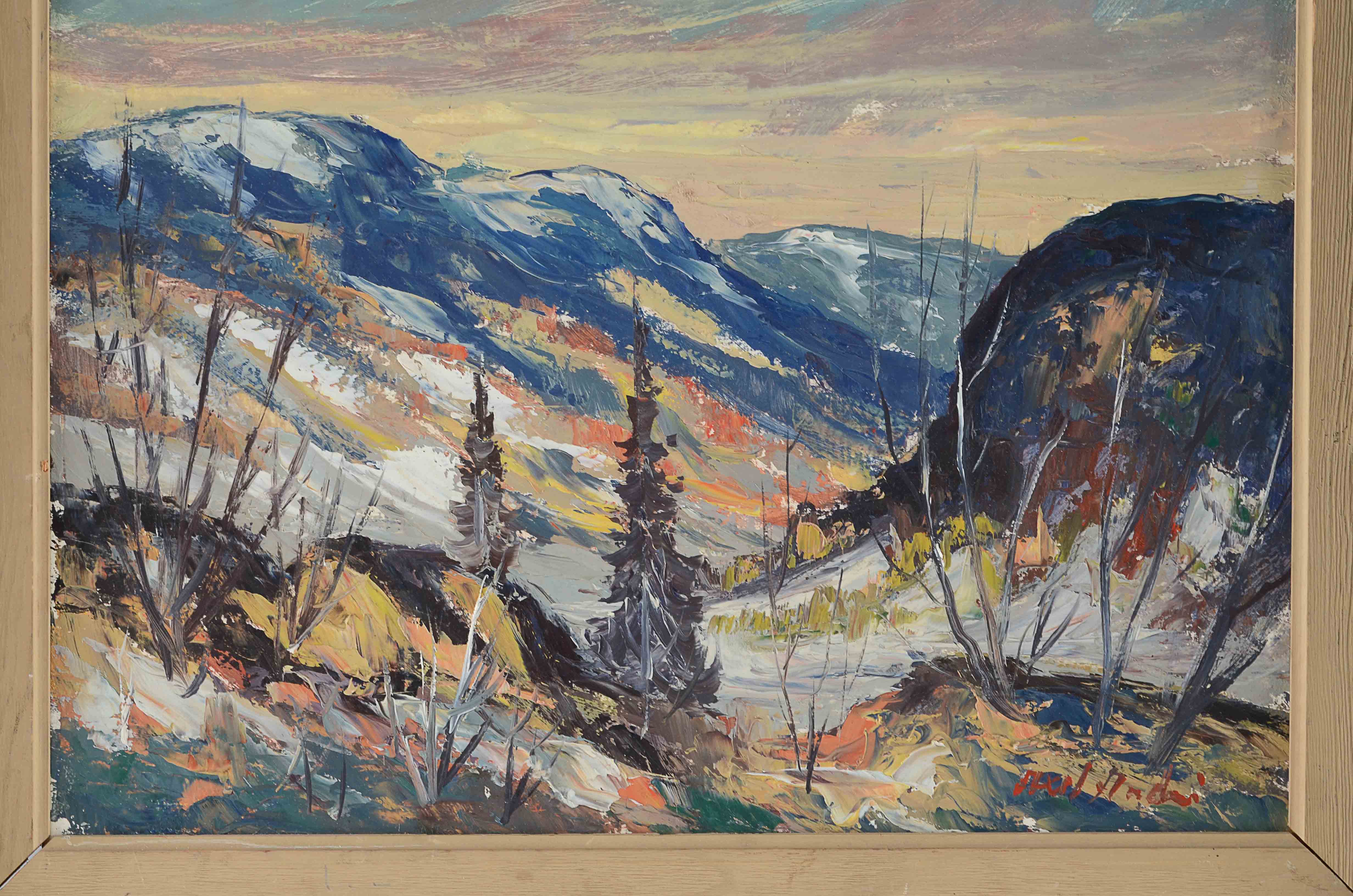 Original Acrylic on Panel on Painting