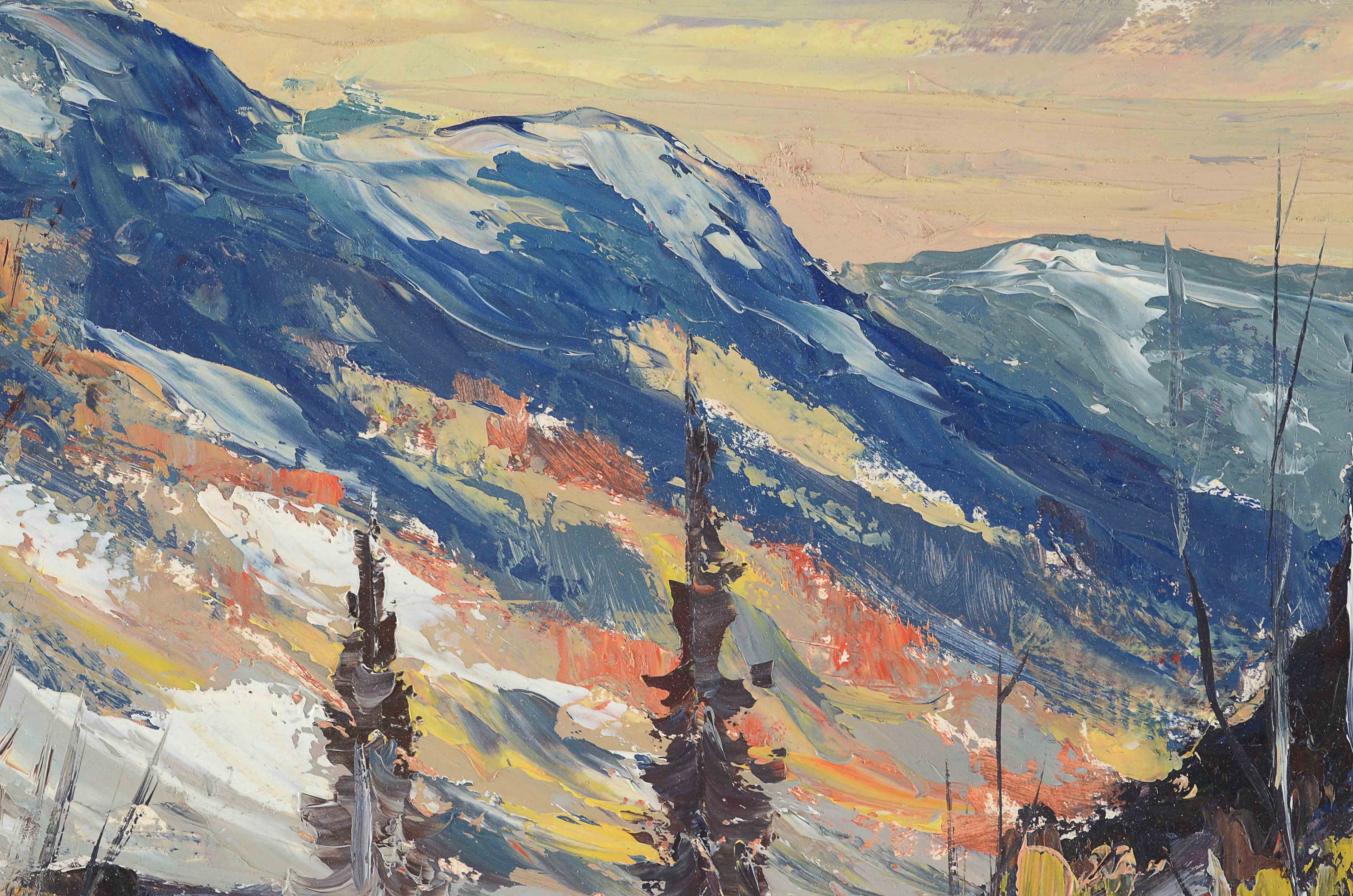 Original Acrylic on Panel on Painting