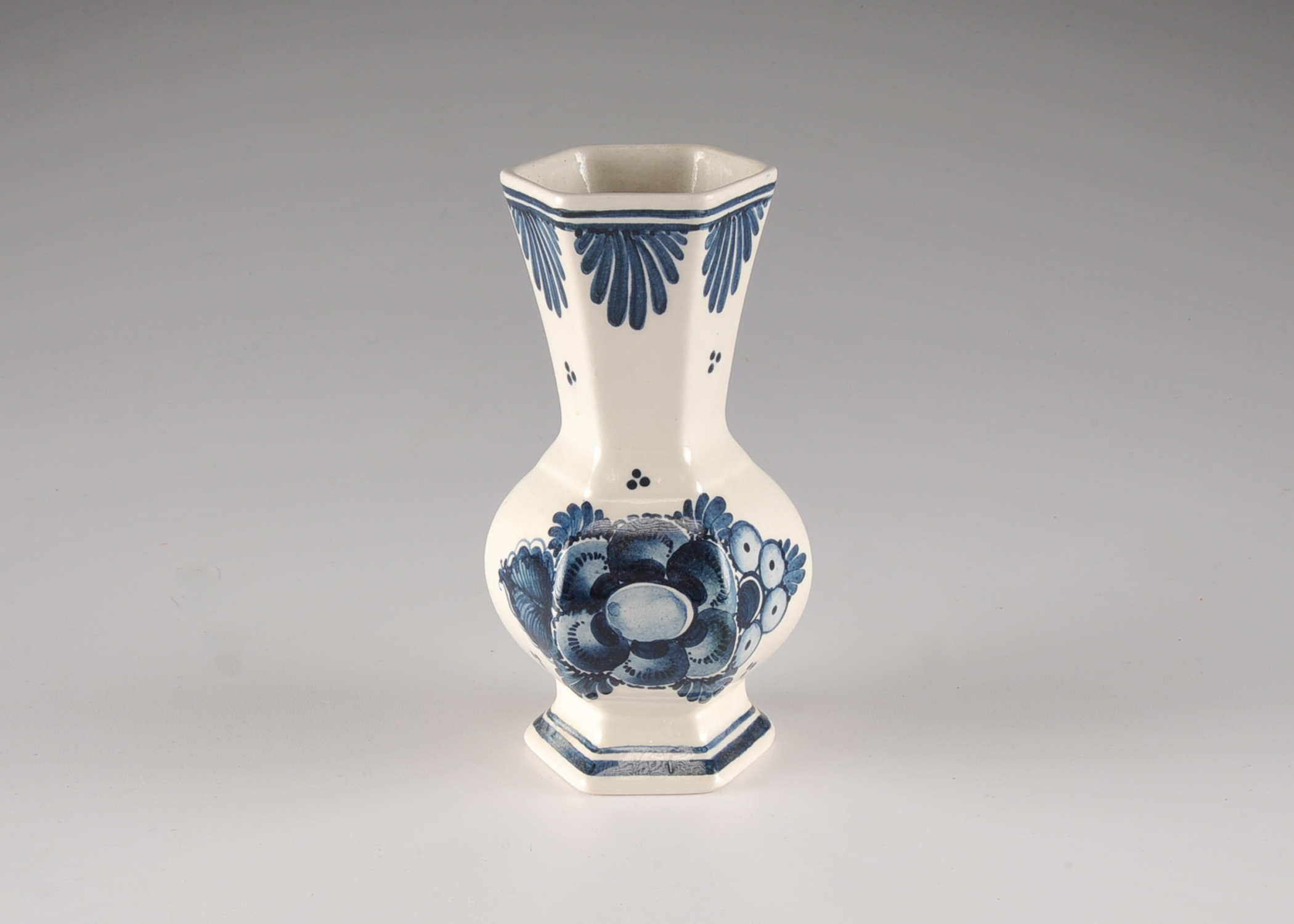 Delft Blue & White Bud Vase