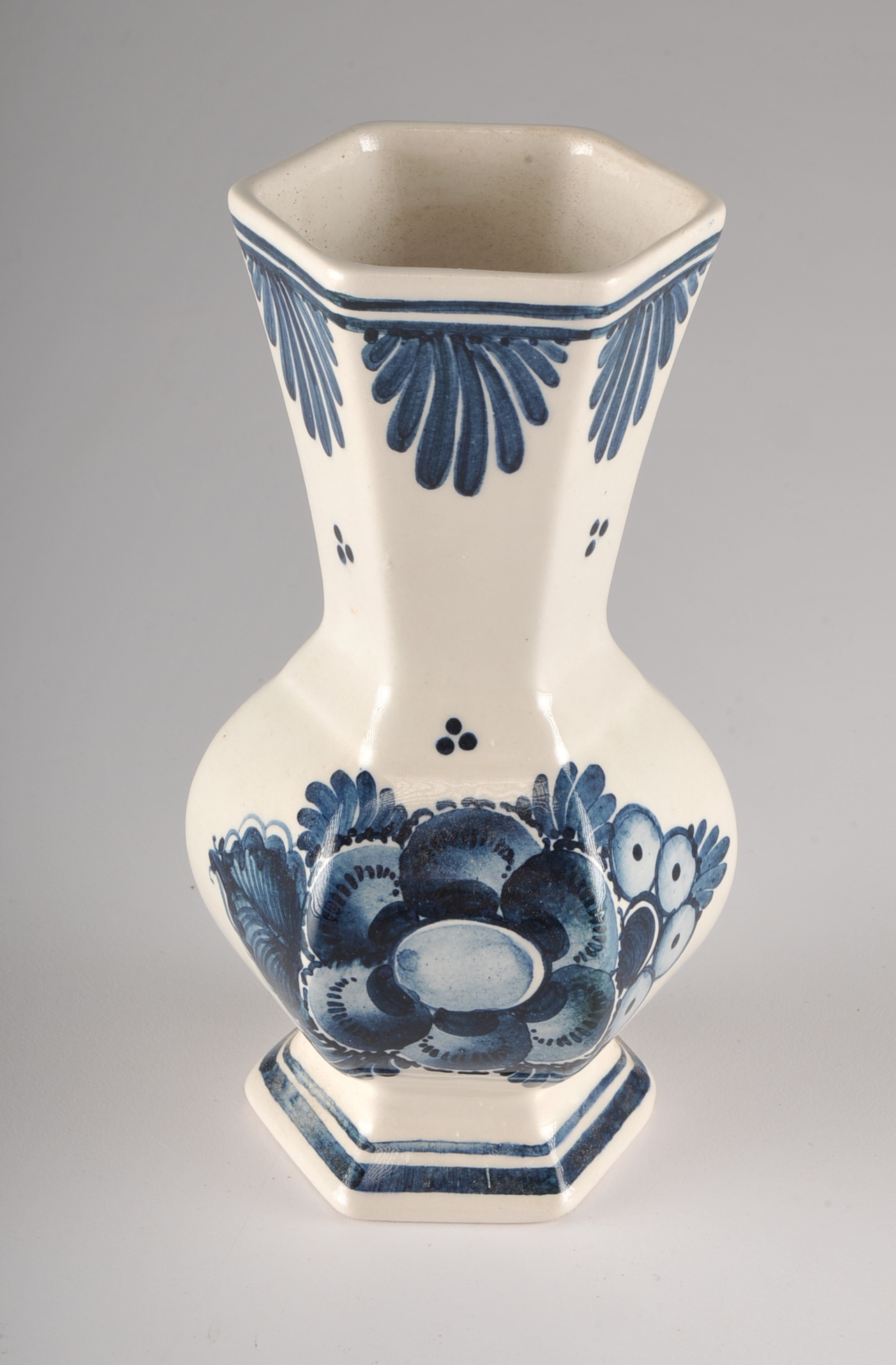 Delft Blue & White Bud Vase