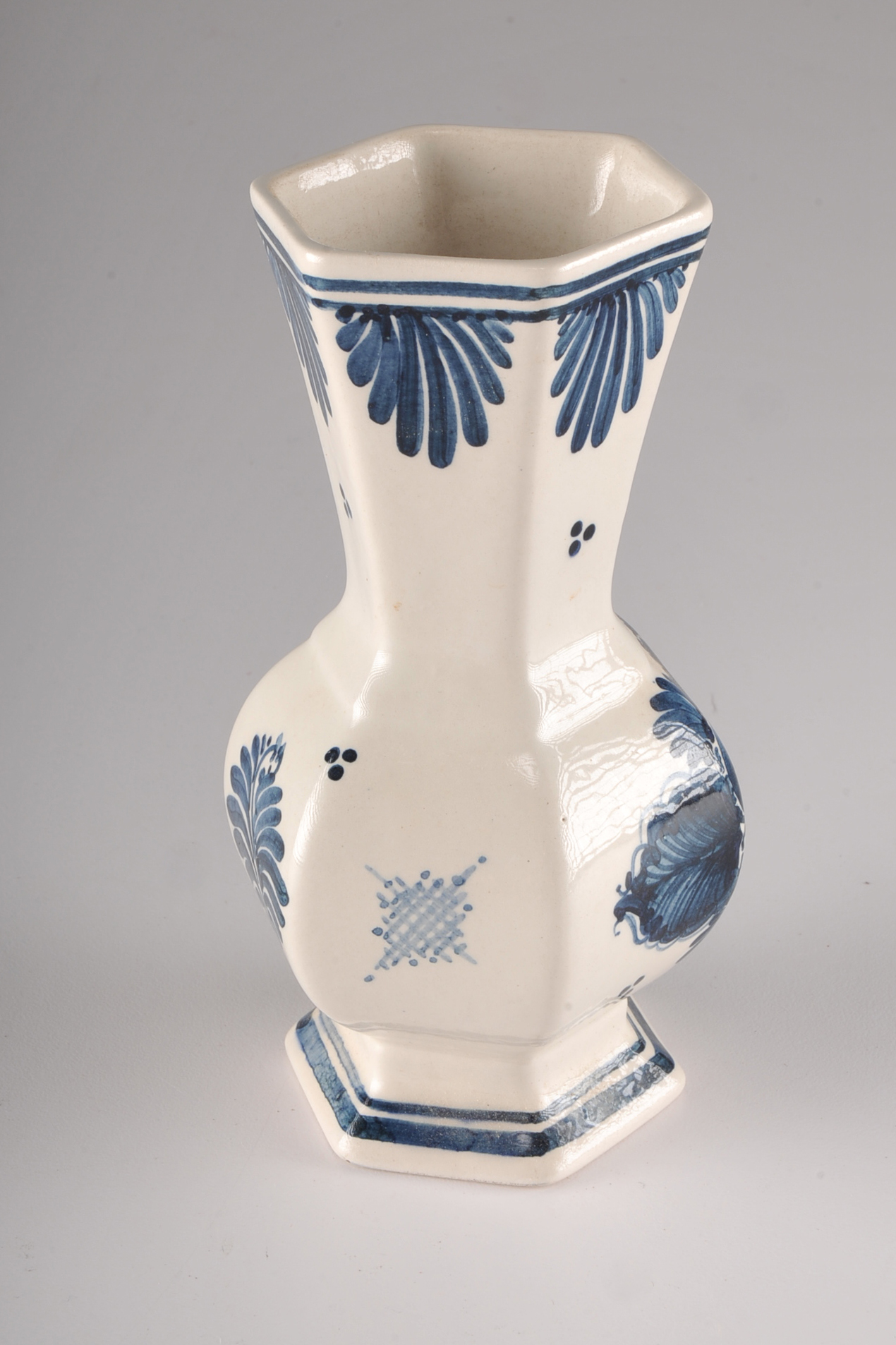Delft Blue & White Bud Vase