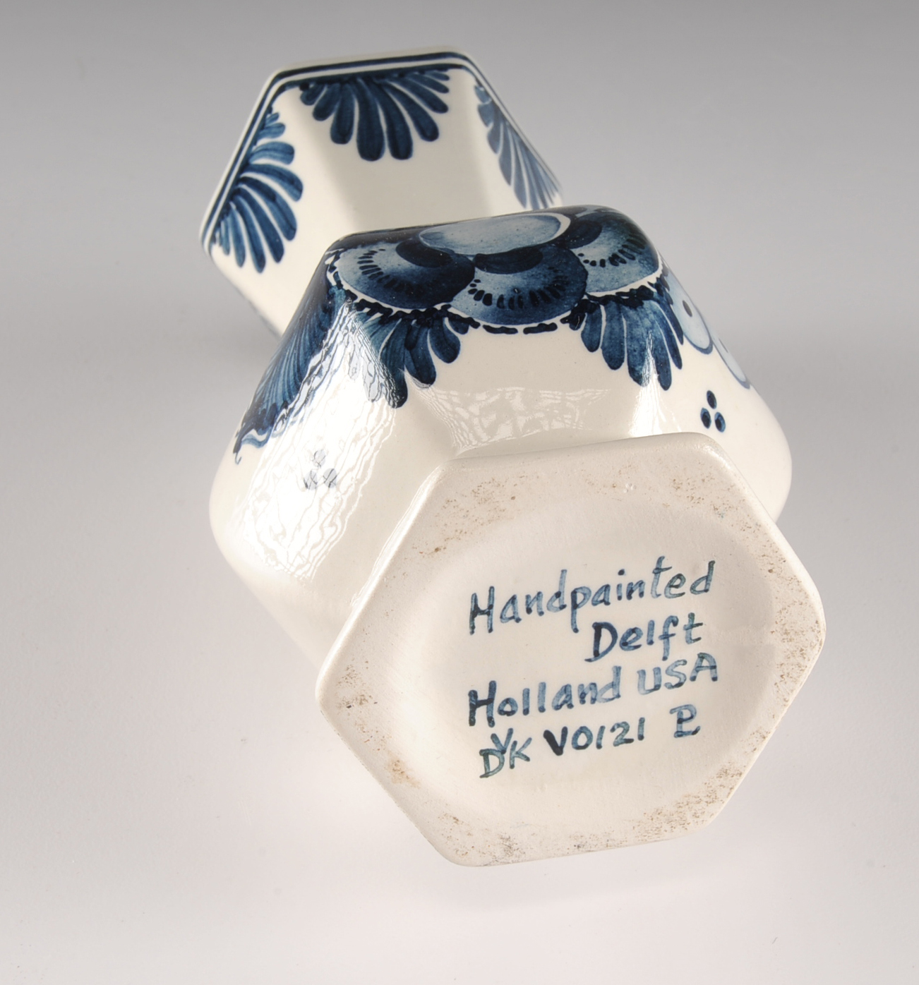 Delft Blue & White Bud Vase