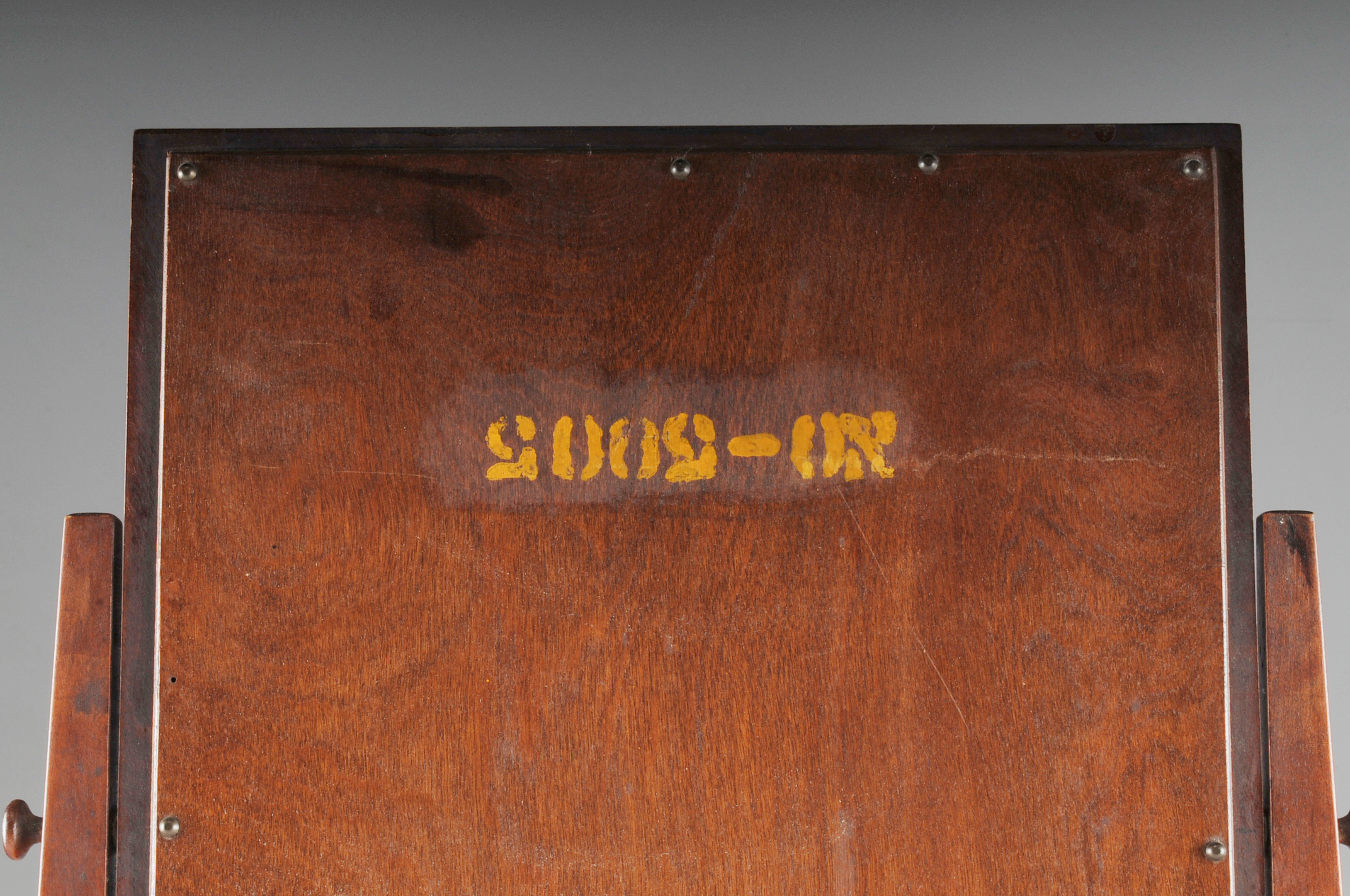 Knotty Pine Tabletop Dressing Mirror