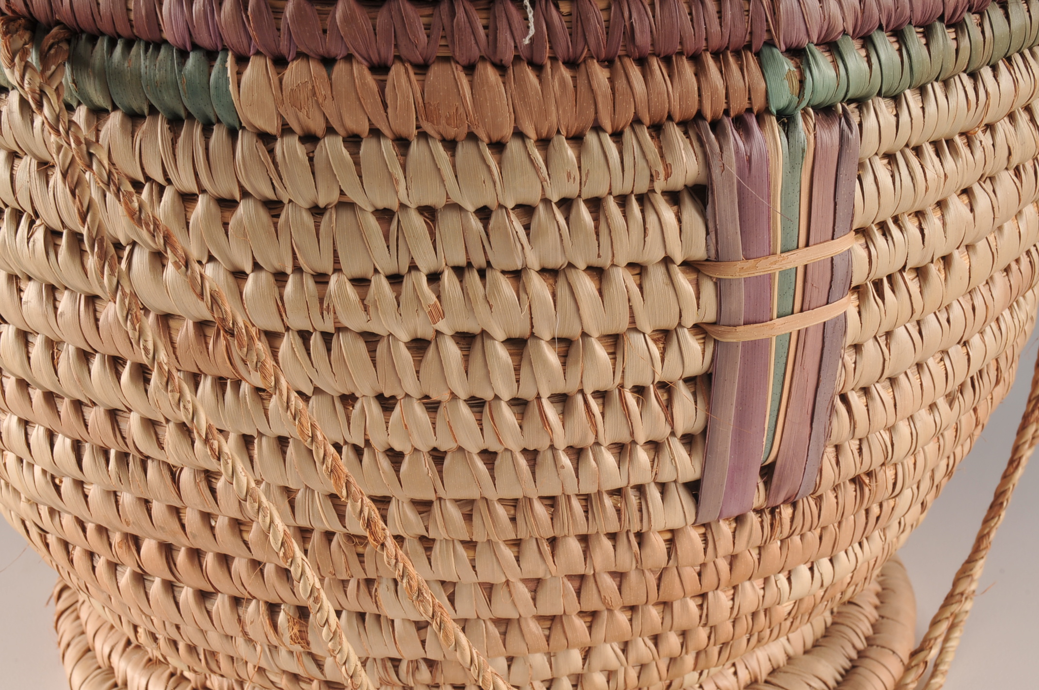 Pair of Hand Woven Baskets