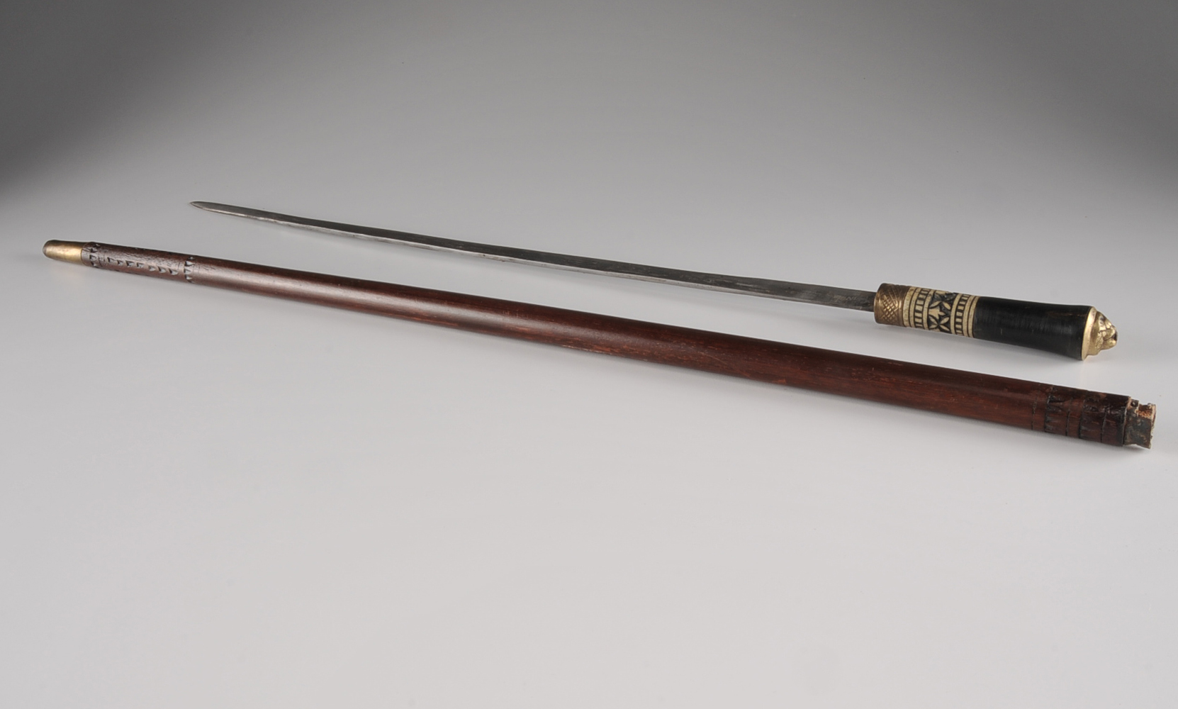 Indian Sword in Walking Stick Sheath