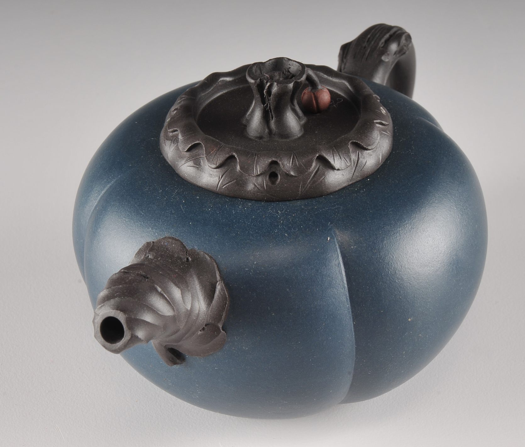 Chinese Yixing Clay Teapot and 2 Teacups