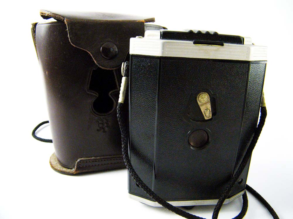 Kodak Brownie Reflex Camera + Minolta Pocket Camera