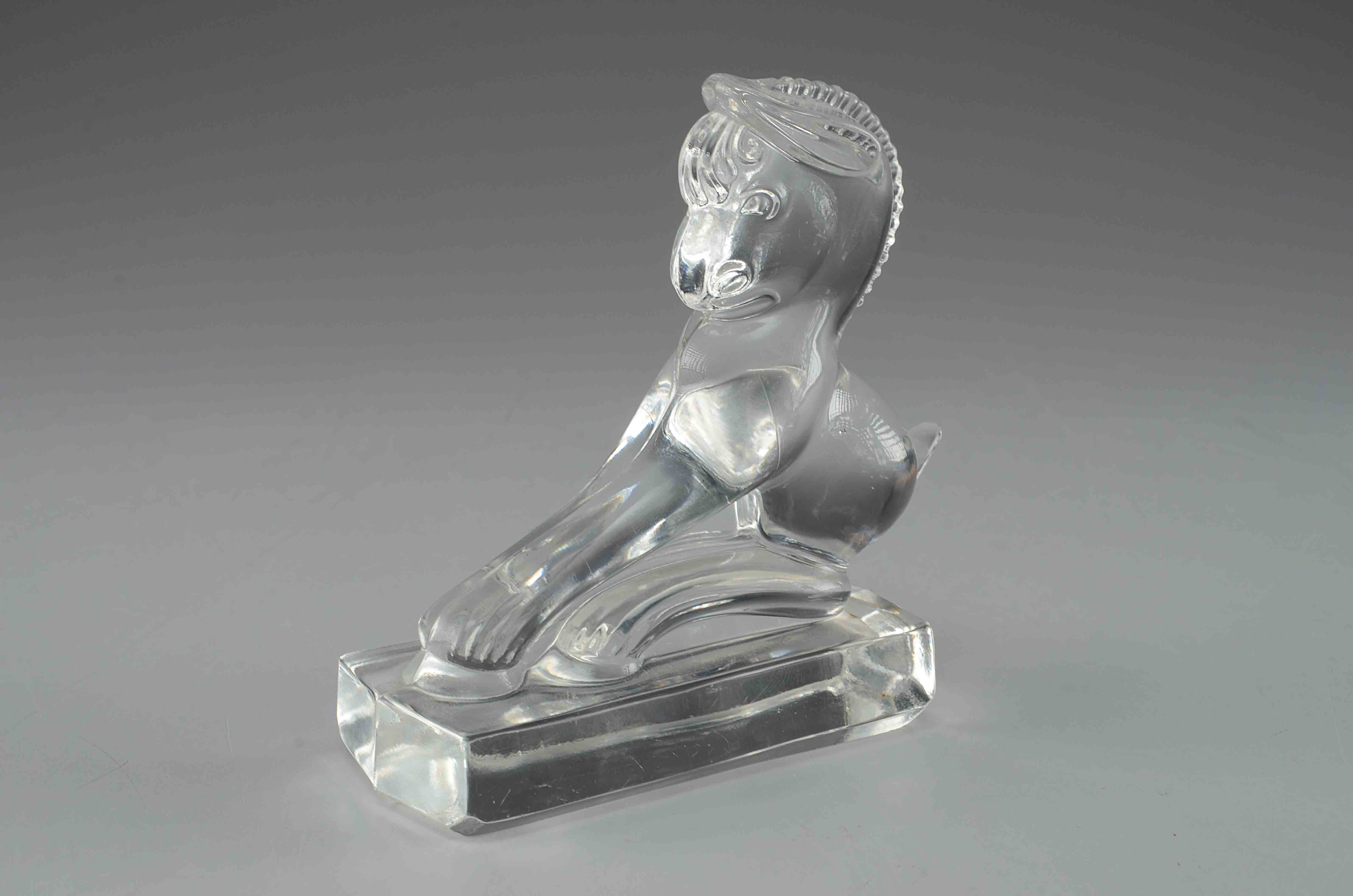 Crystal Figural Glass Ponies