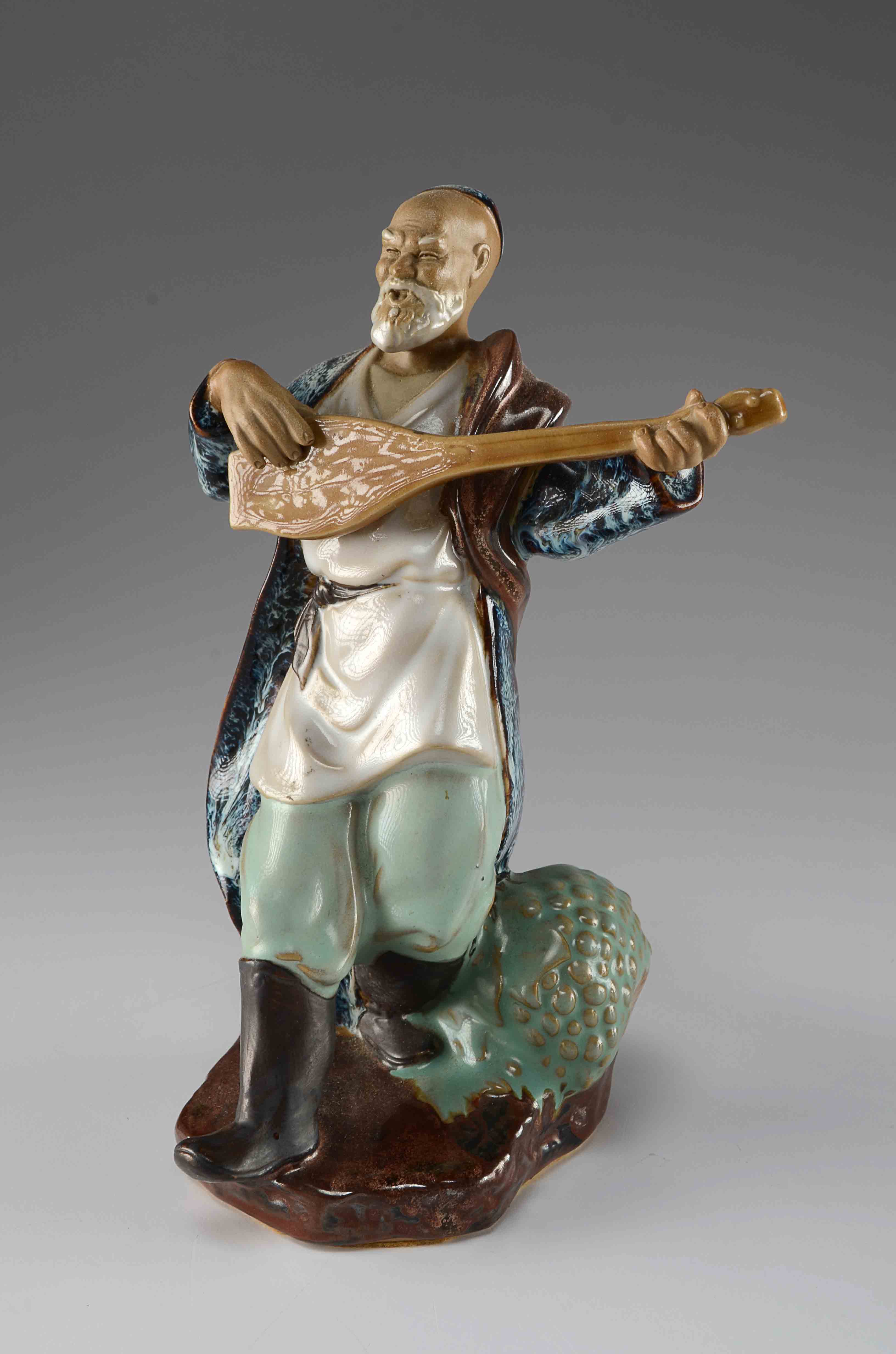 Chinese Bisque Ware Figurines