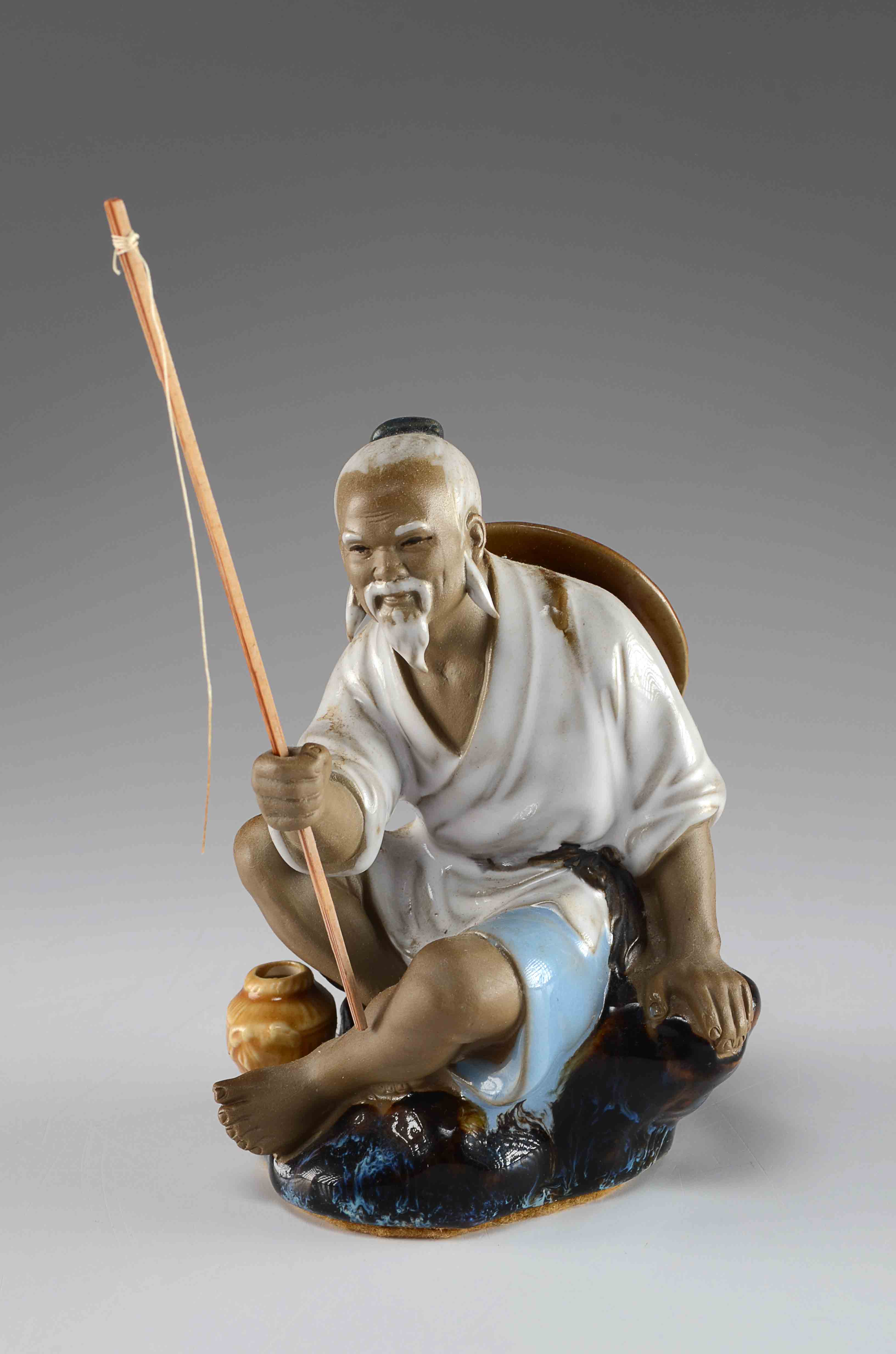 Chinese Bisque Ware Figurines