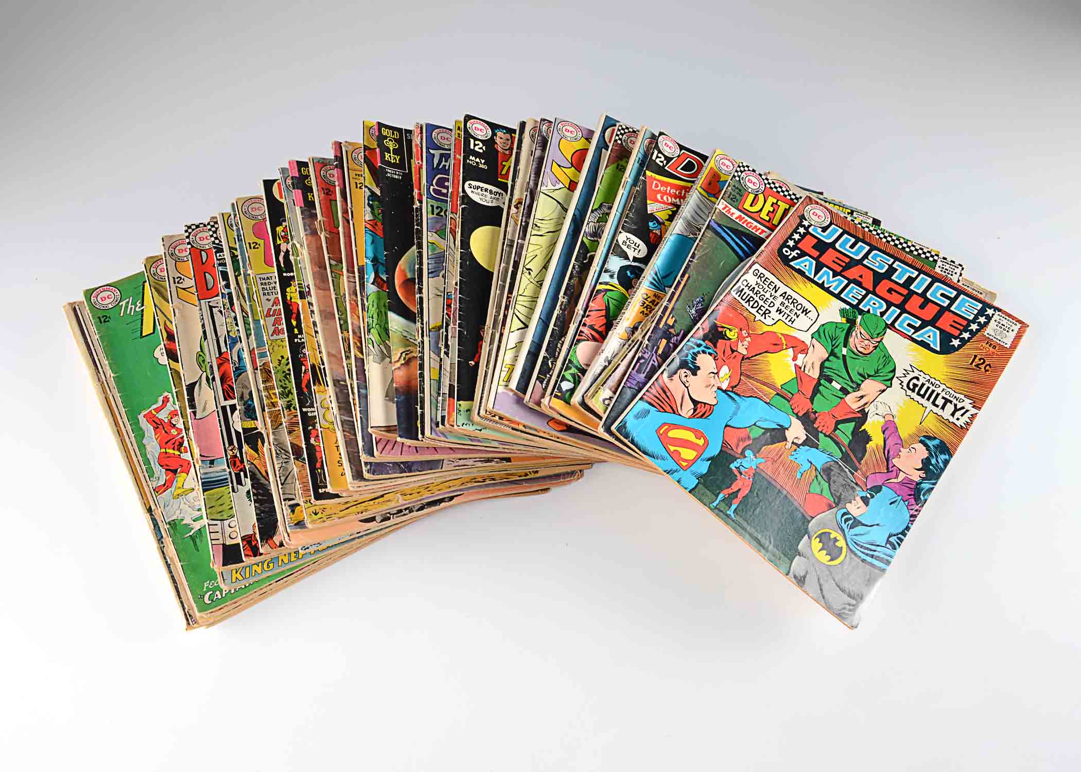 Collection of Vintage Mixed DC Comics