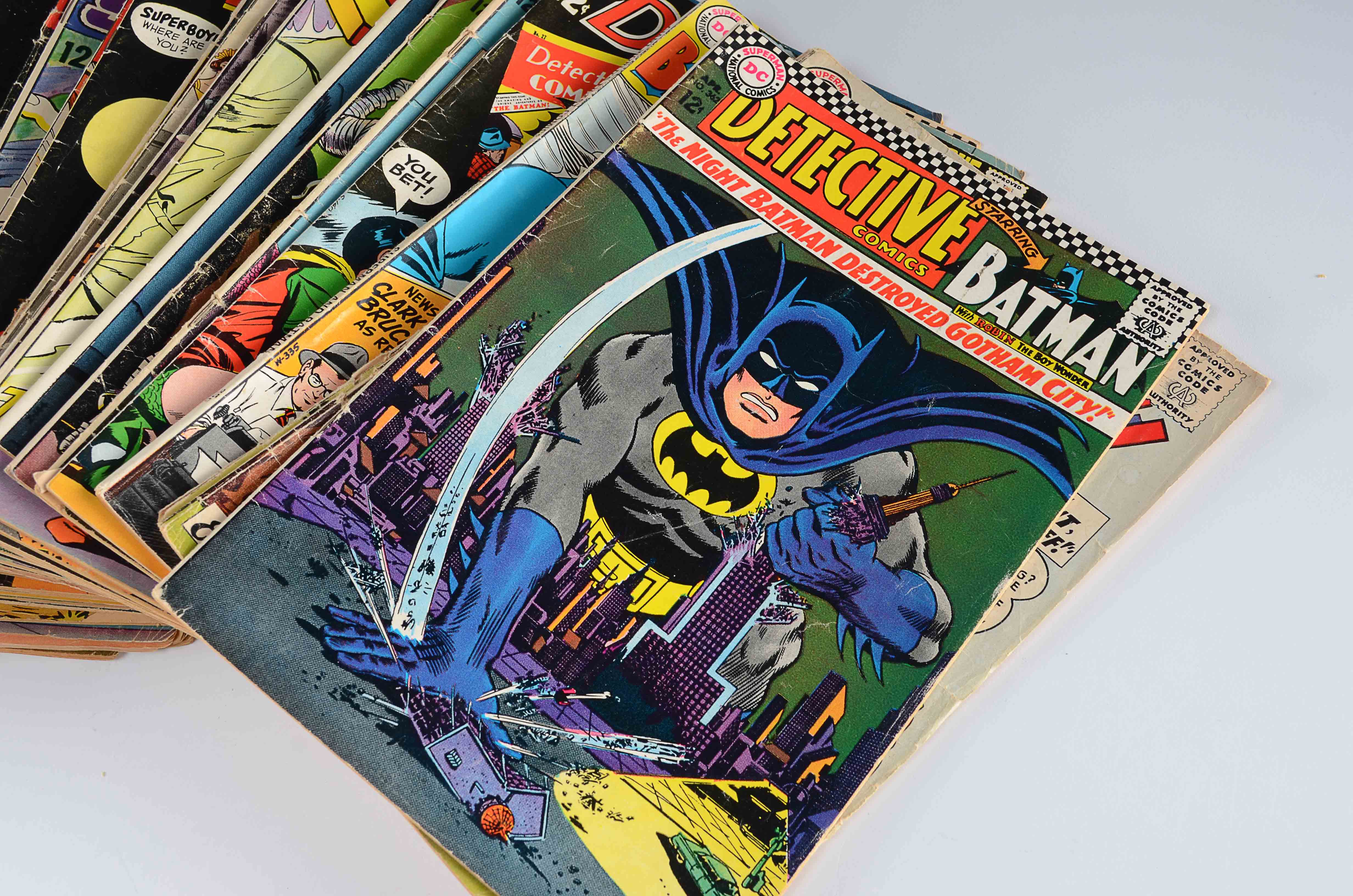 Collection of Vintage Mixed DC Comics