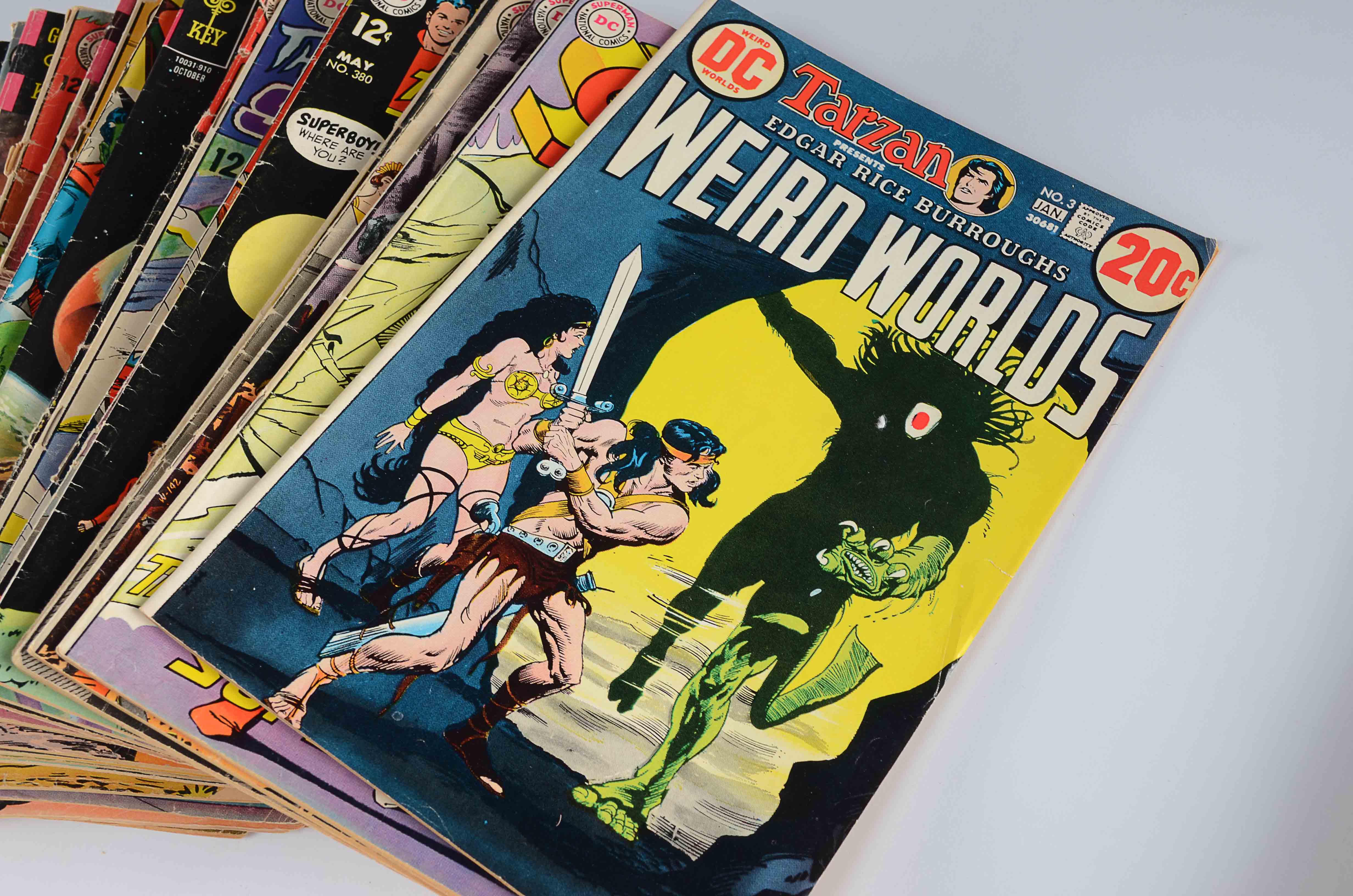 Collection of Vintage Mixed DC Comics