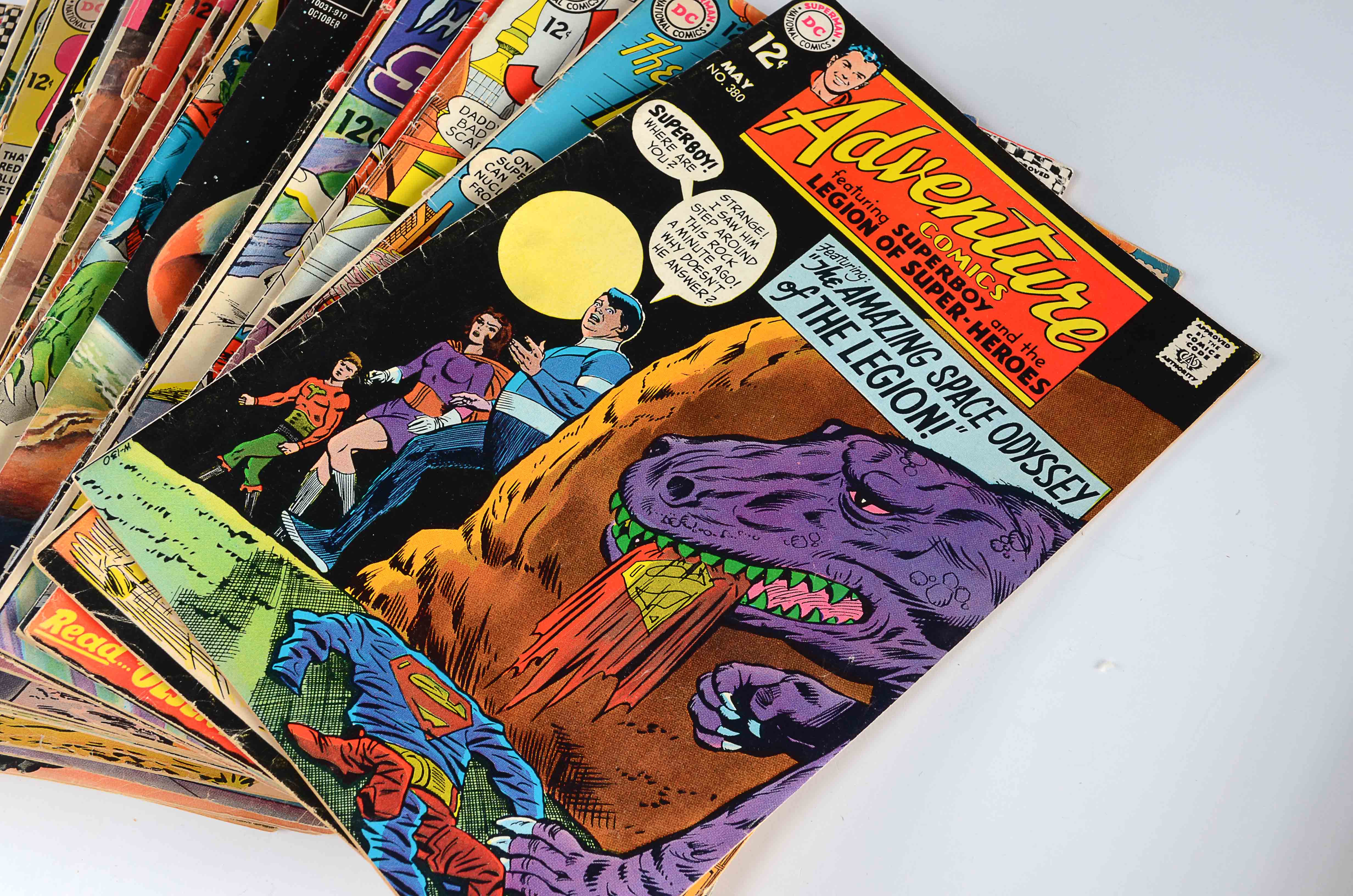 Collection of Vintage Mixed DC Comics