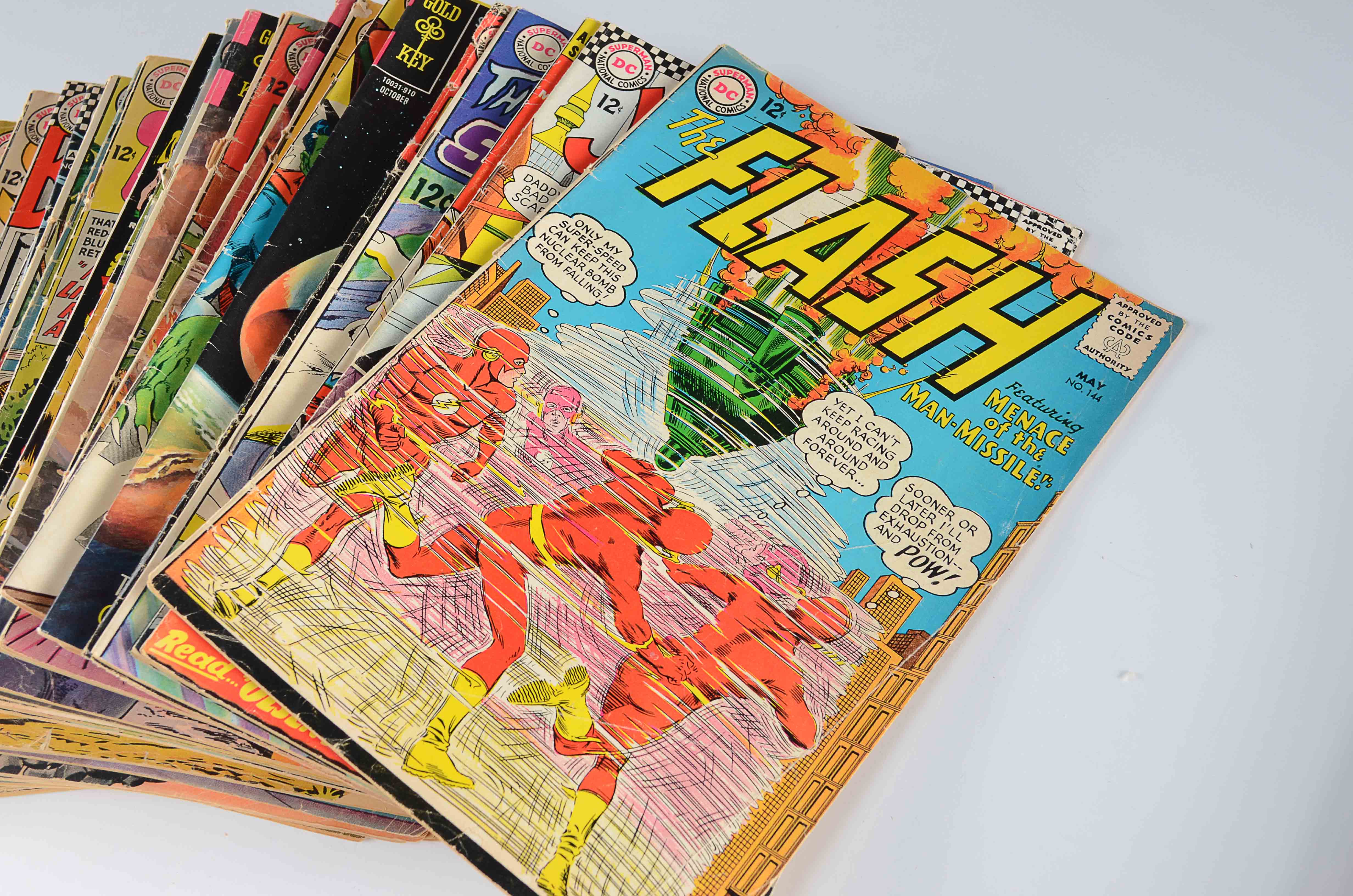 Collection of Vintage Mixed DC Comics