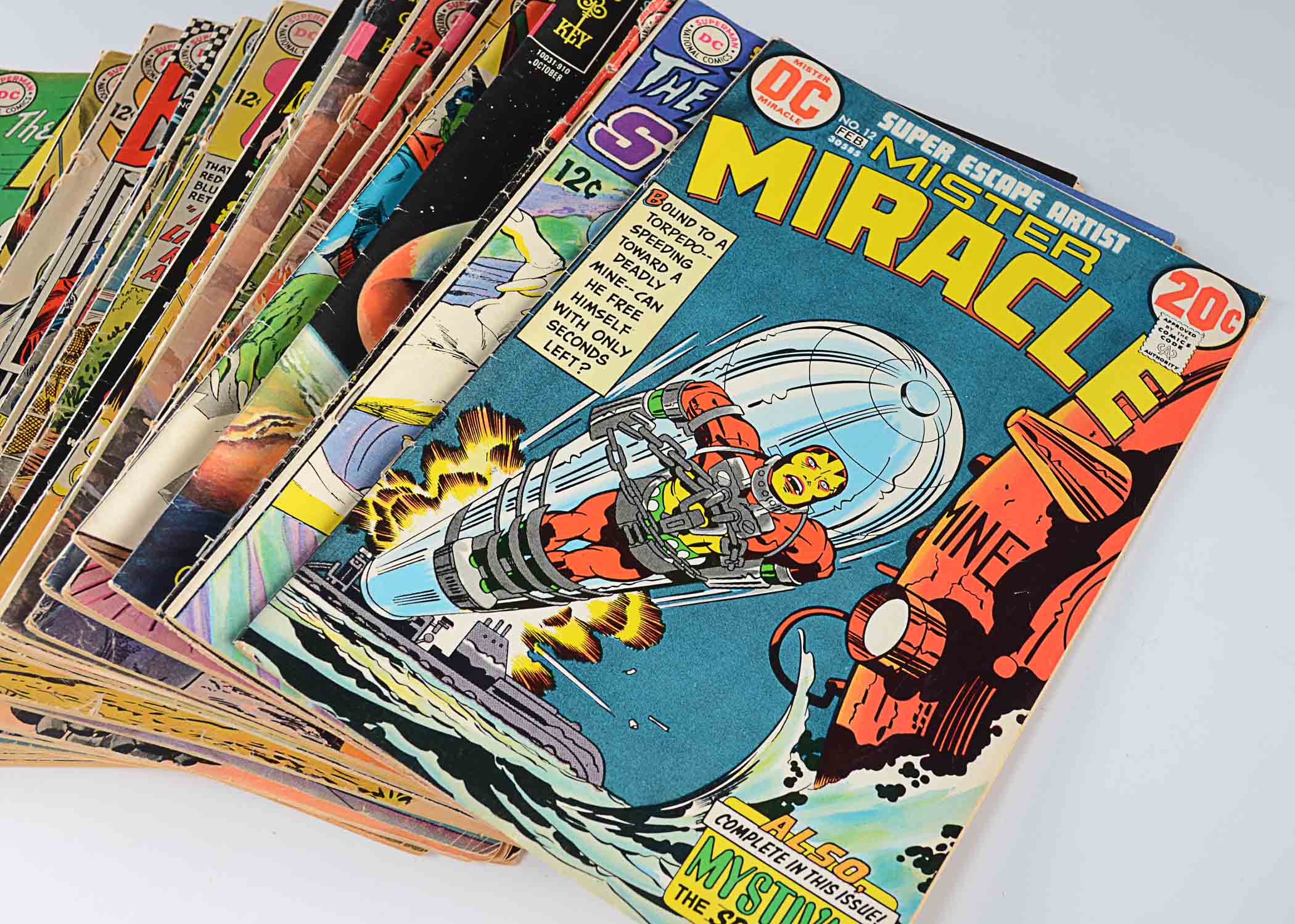 Collection of Vintage Mixed DC Comics