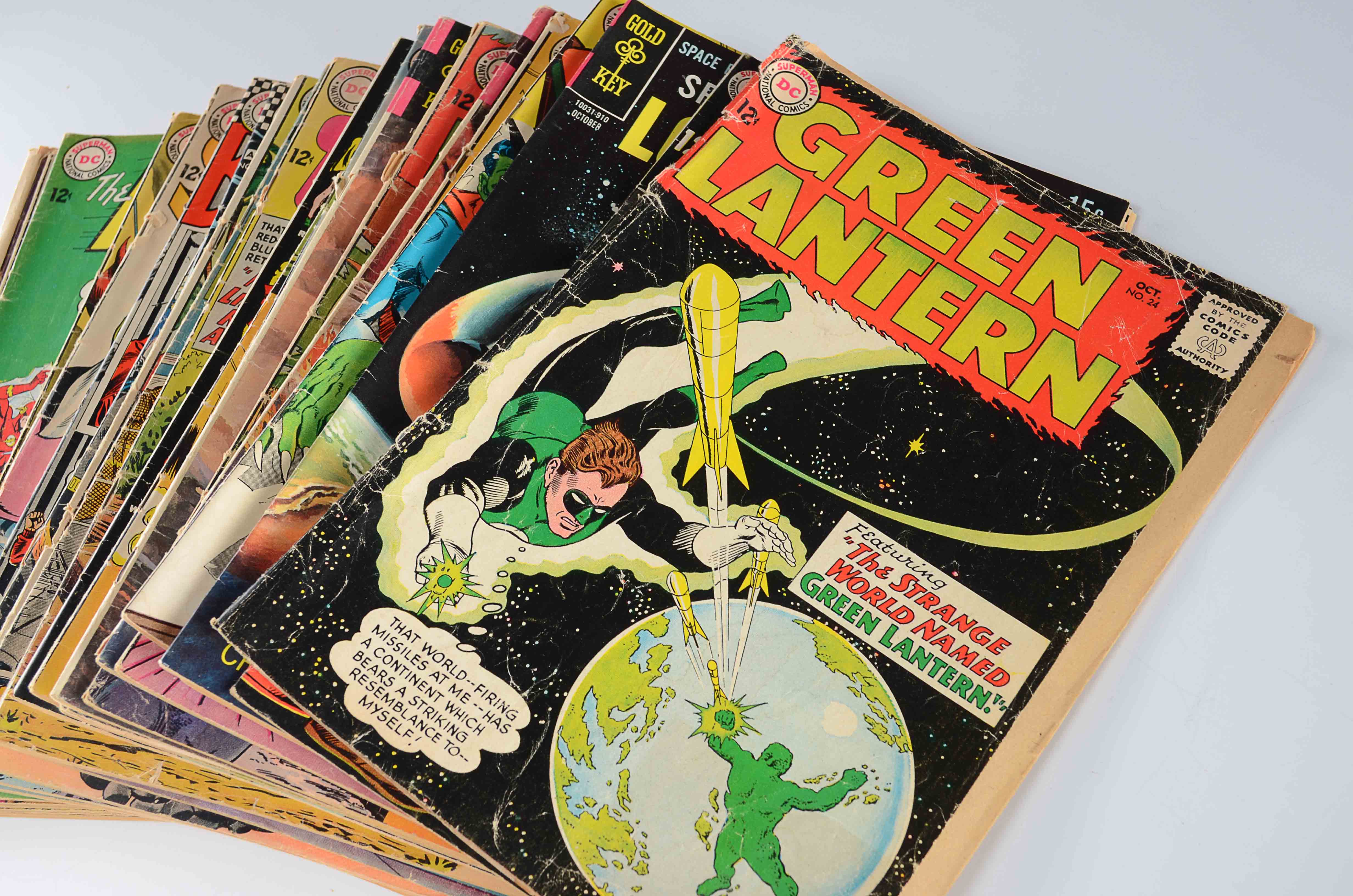 Collection of Vintage Mixed DC Comics