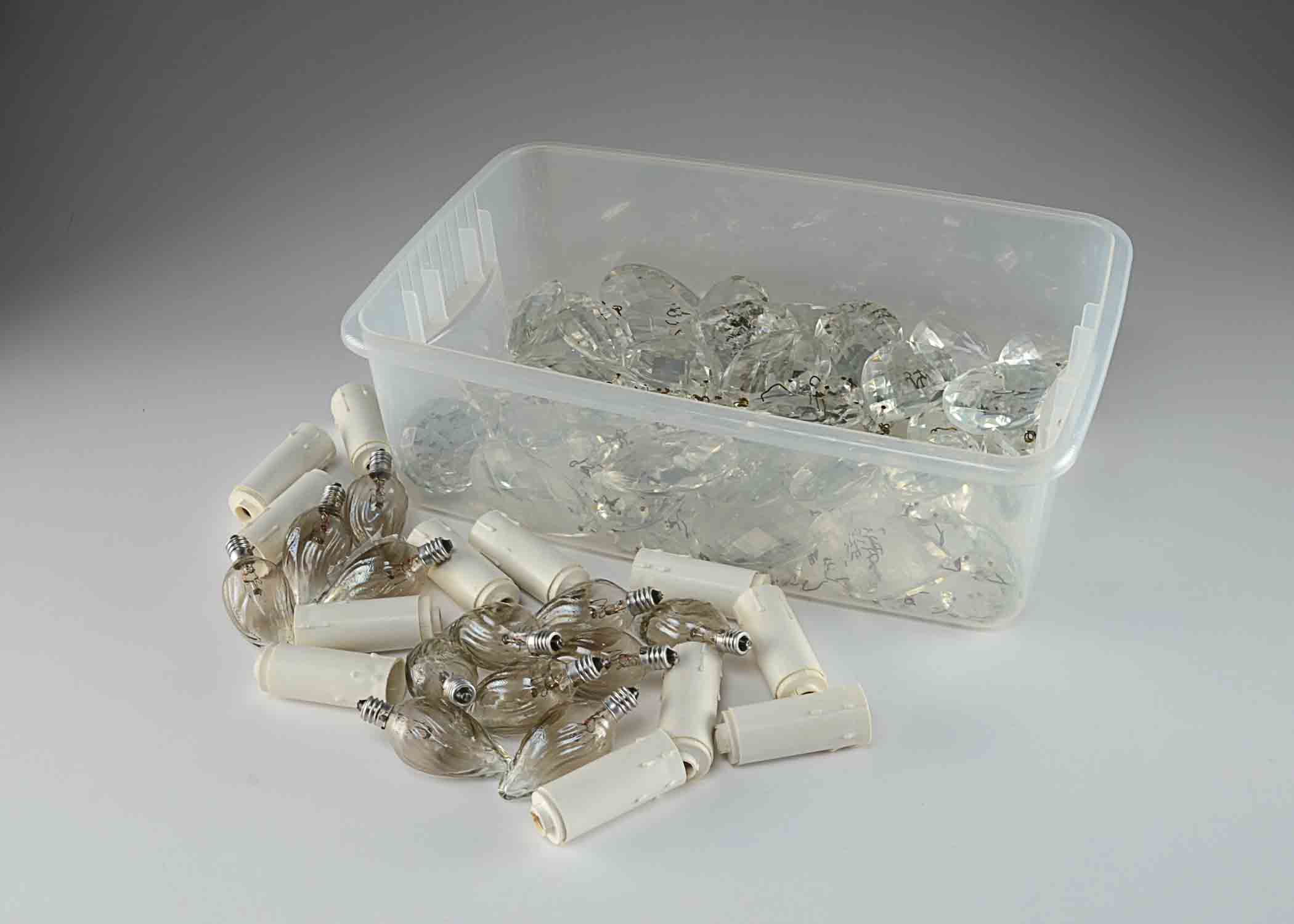 Lot of Large Chandelier Prisms