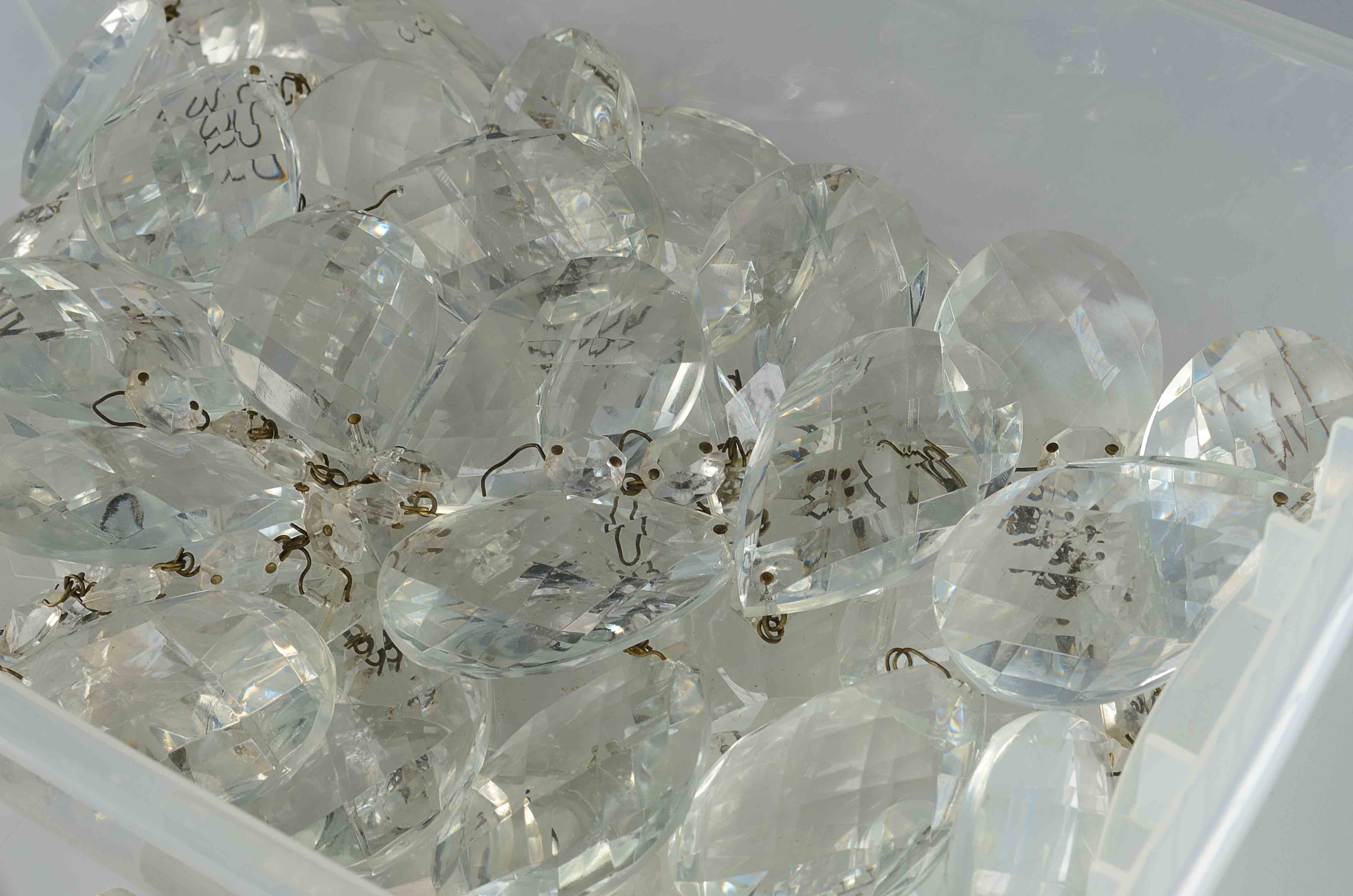 Lot of Large Chandelier Prisms