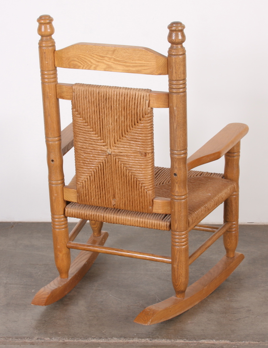 Child's Wood Rocking Chair From Cracker Barrel