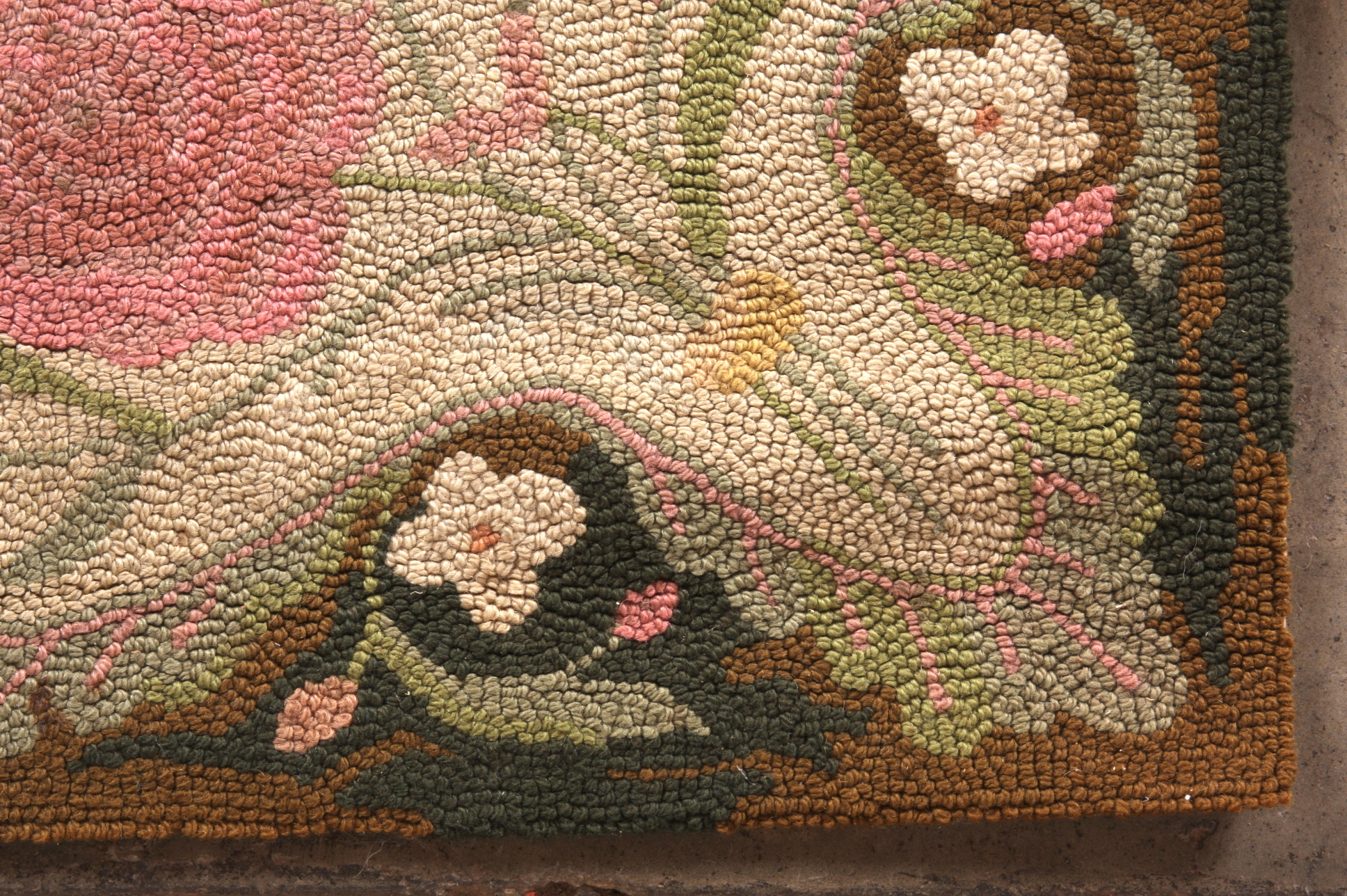 Triplet of Large Floral Rugs